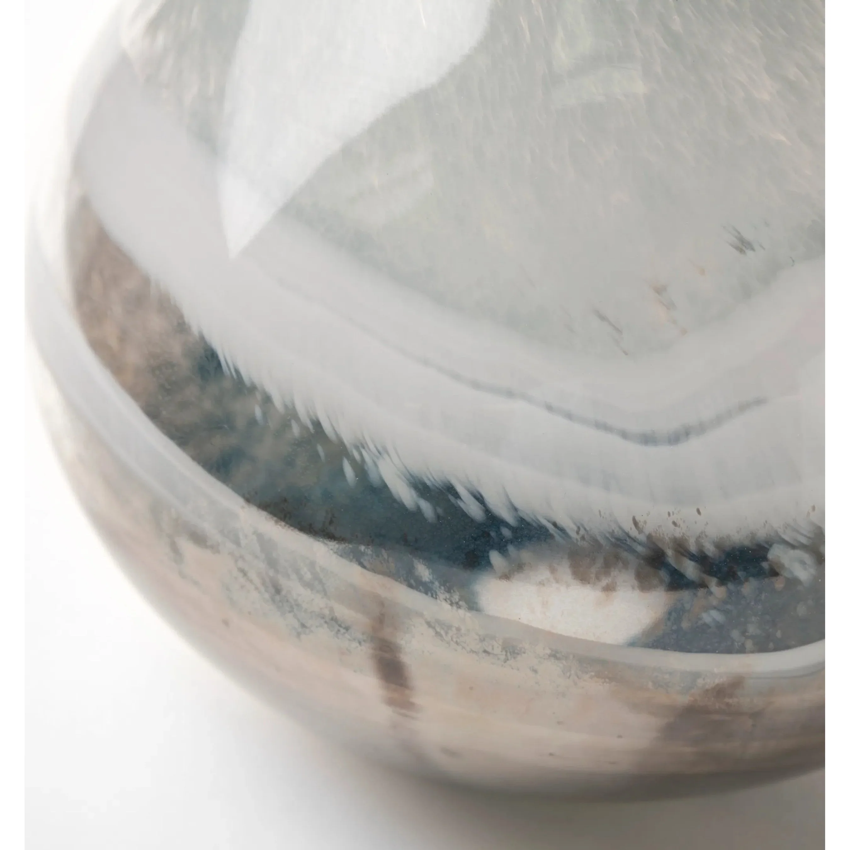 Erie I Two Toned Sky Dark Blown Vase - Image 6