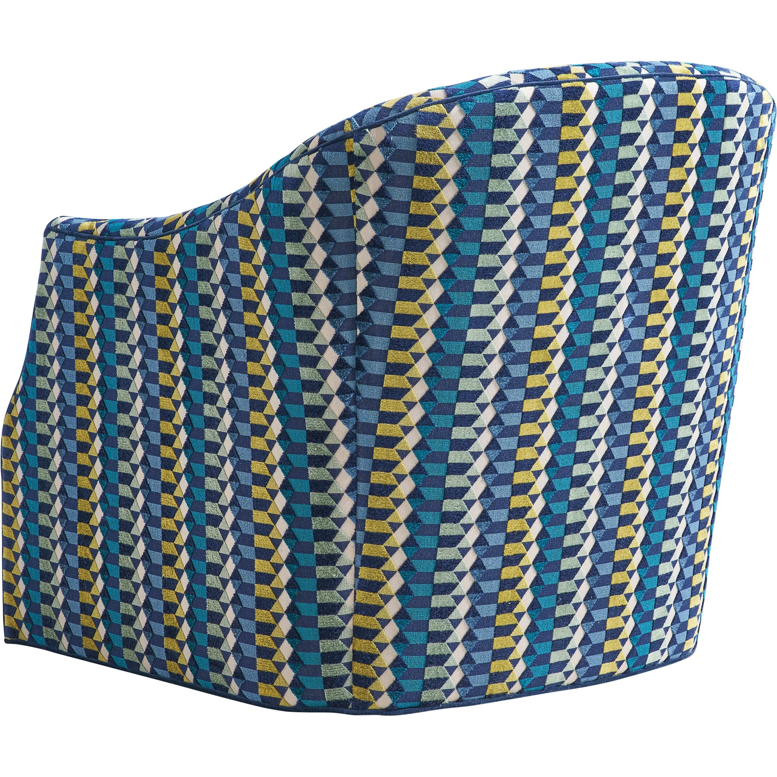 Escala Pattern Swivel Chair - Image 2