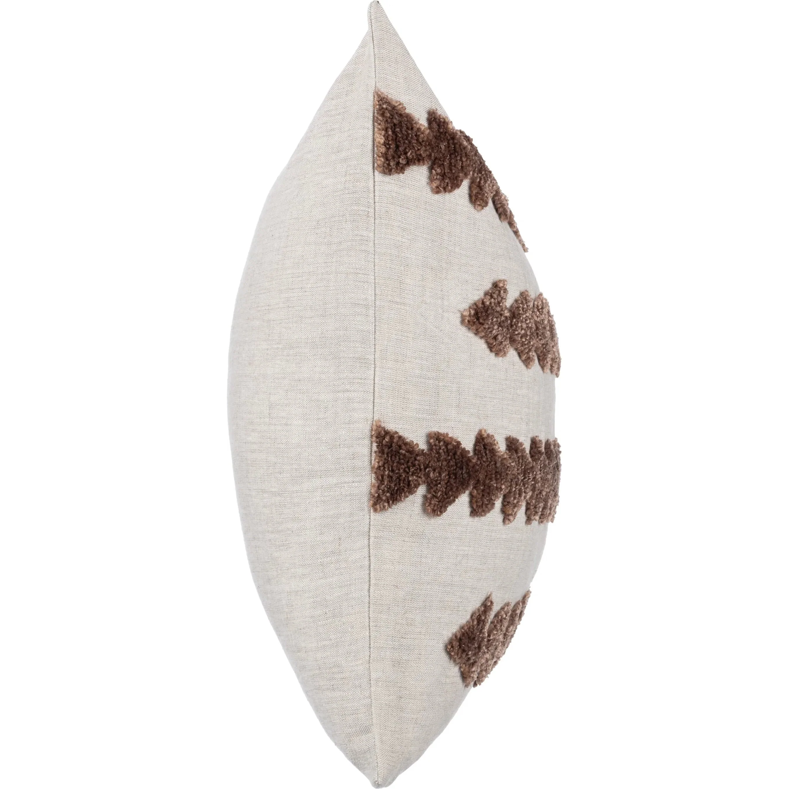 Essay Linen Blend Throw Pillow - Image 3