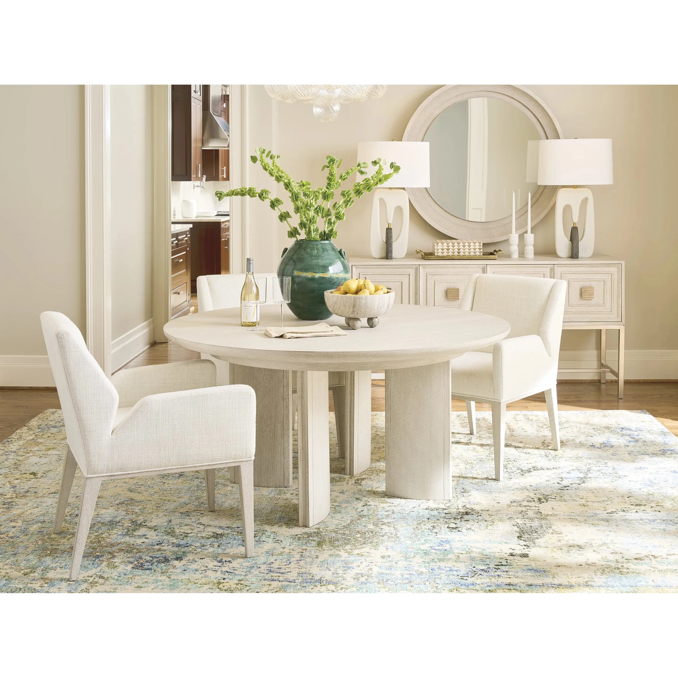 Estrella Upholstered Arm Chair - Image 14