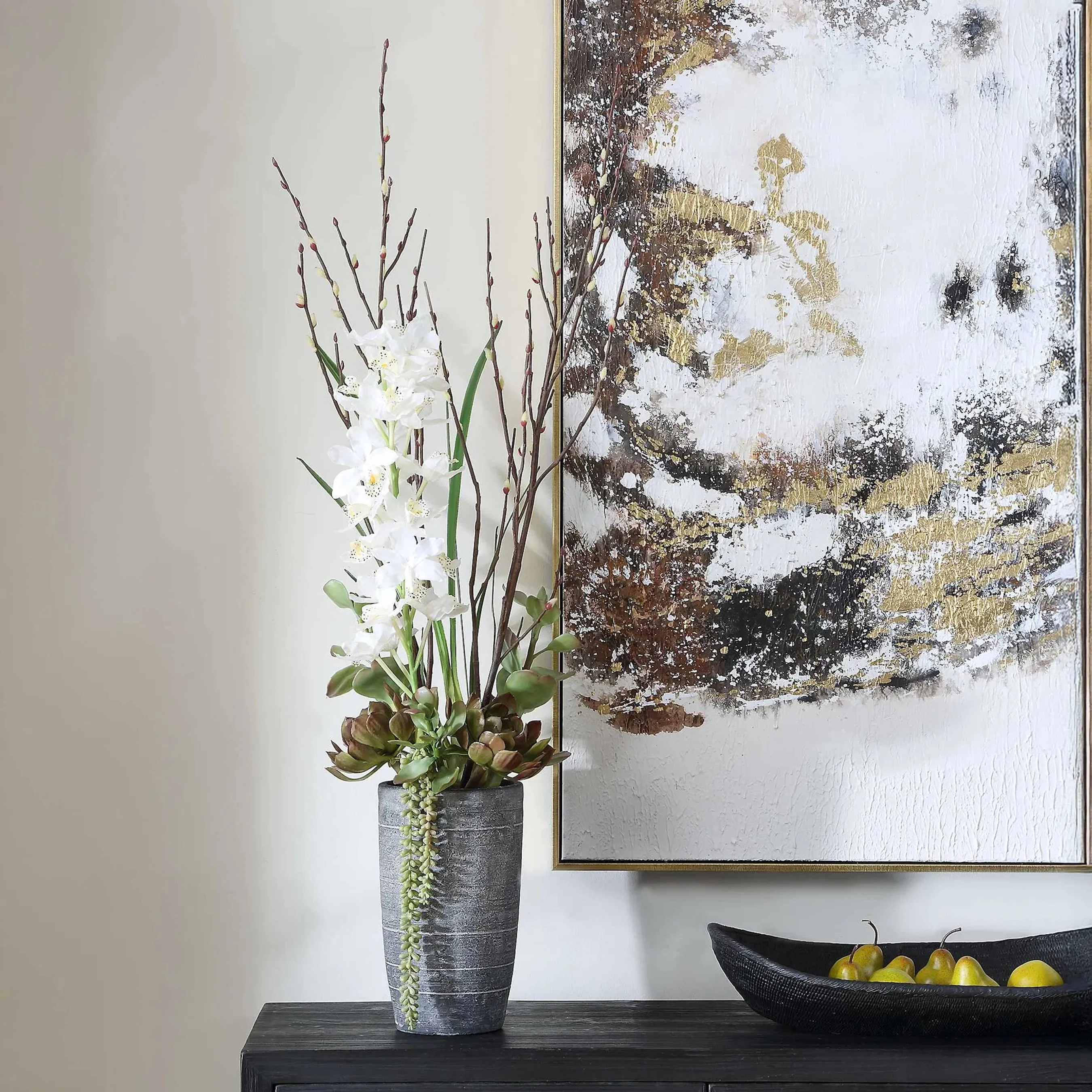 Eterna Orchid Centerpiece & Vase - Image 4