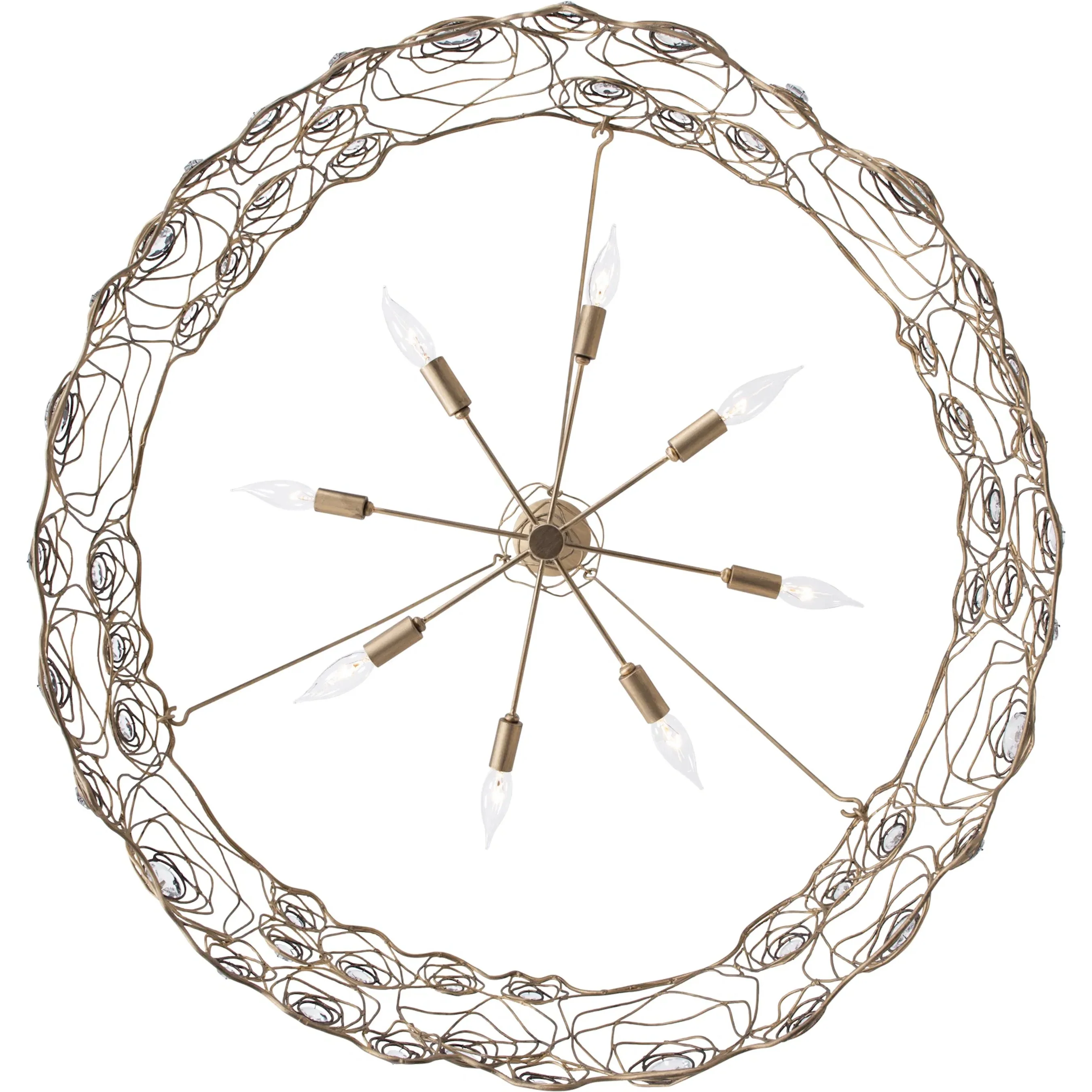 Ethereal Rose Chandelier - Image 4