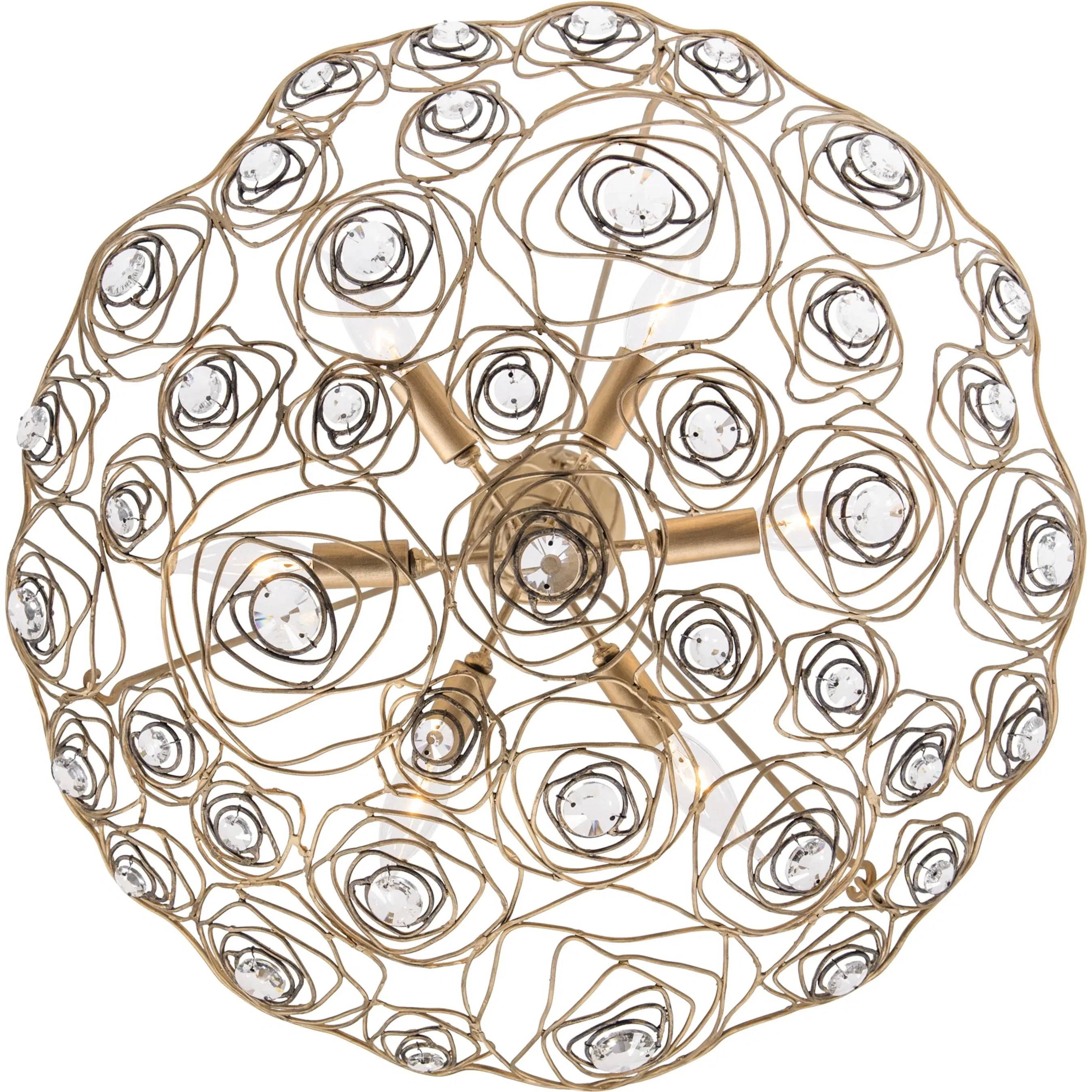 Ethereal Rose Inverted Pendant - Image 5
