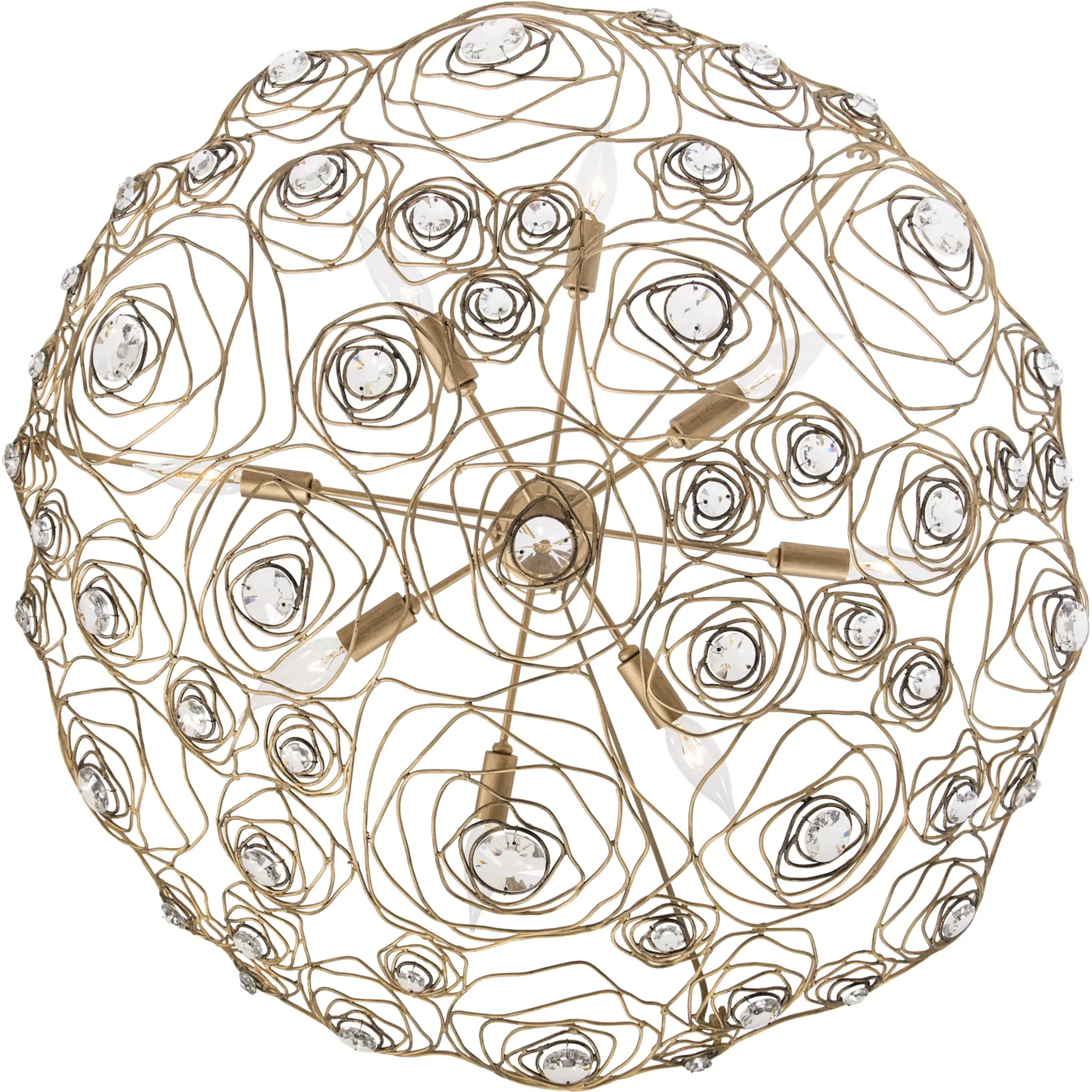 Ethereal Rose Inverted Pendant - Image 6