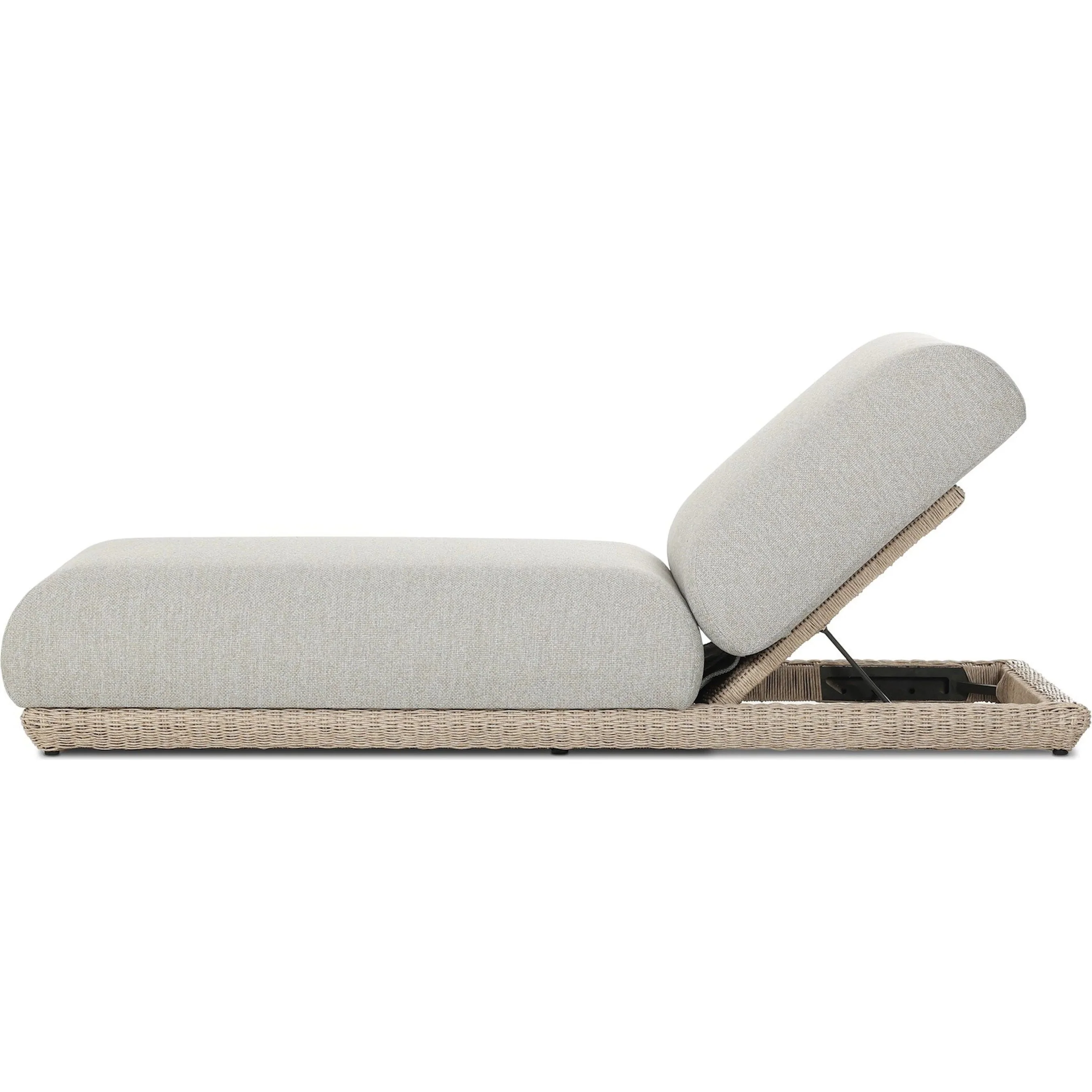 Evander Outdoor Chaise - Image 3