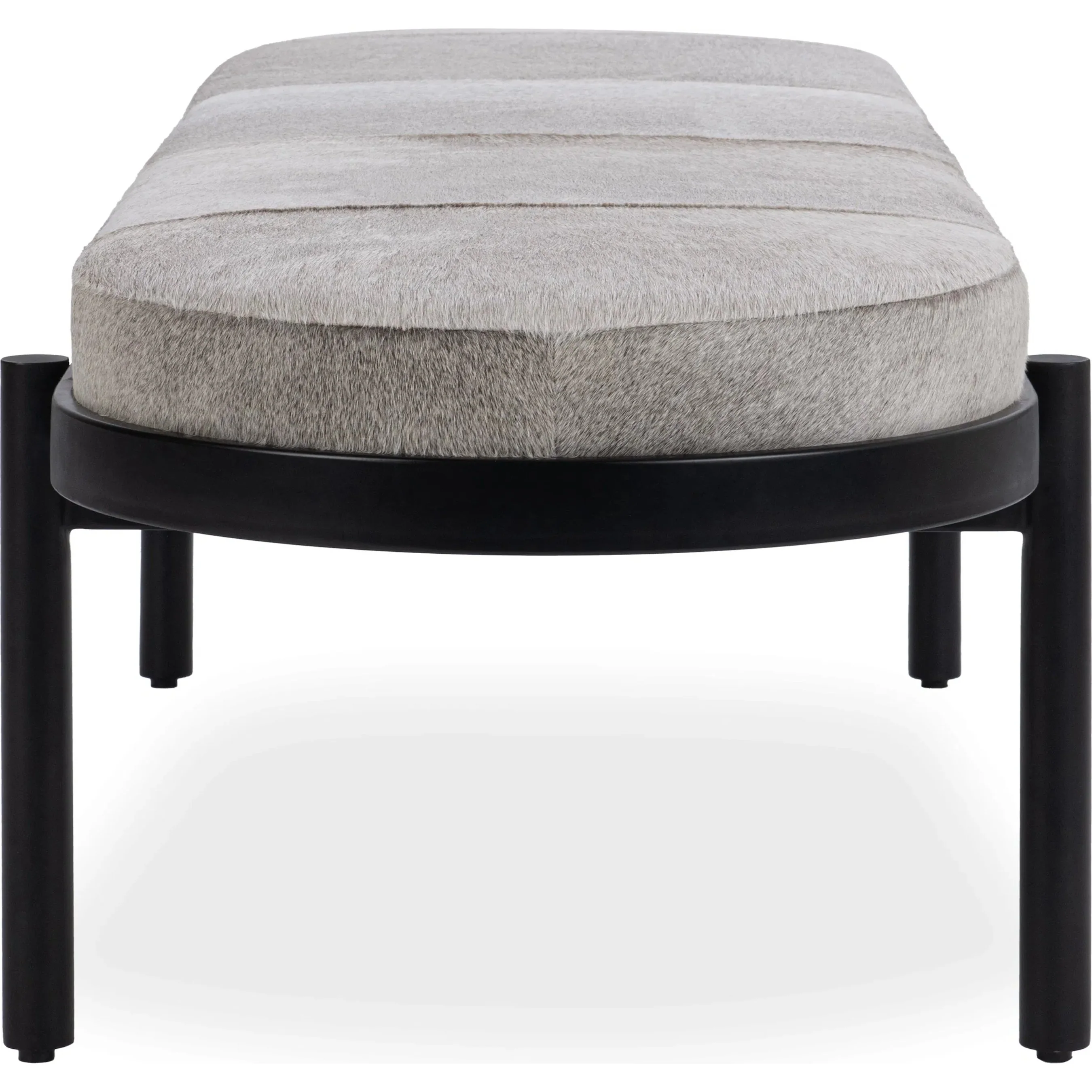Evelyn Hair on Hide Accent Bench - Image 2