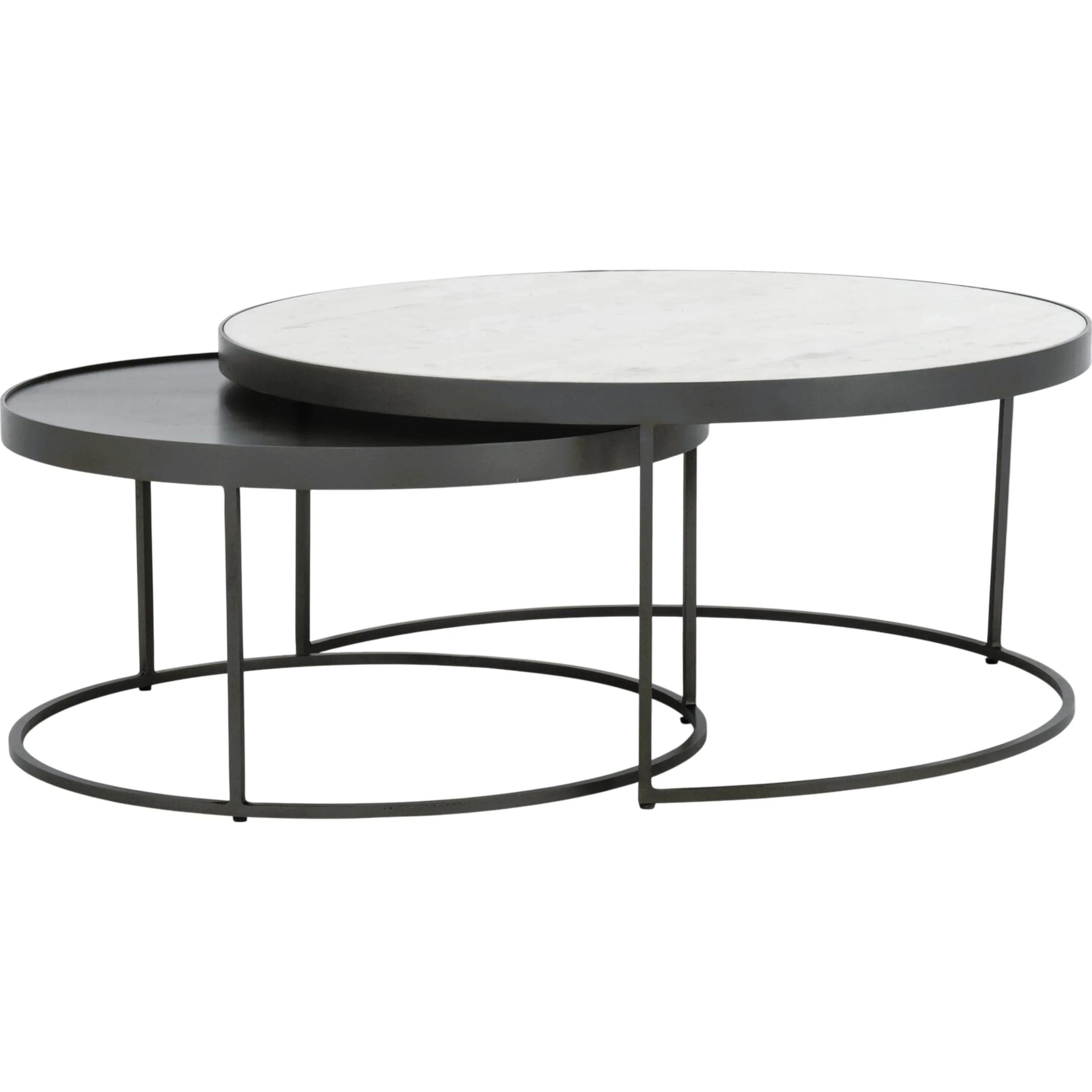 Evelyn Round Nesting Coffee Table