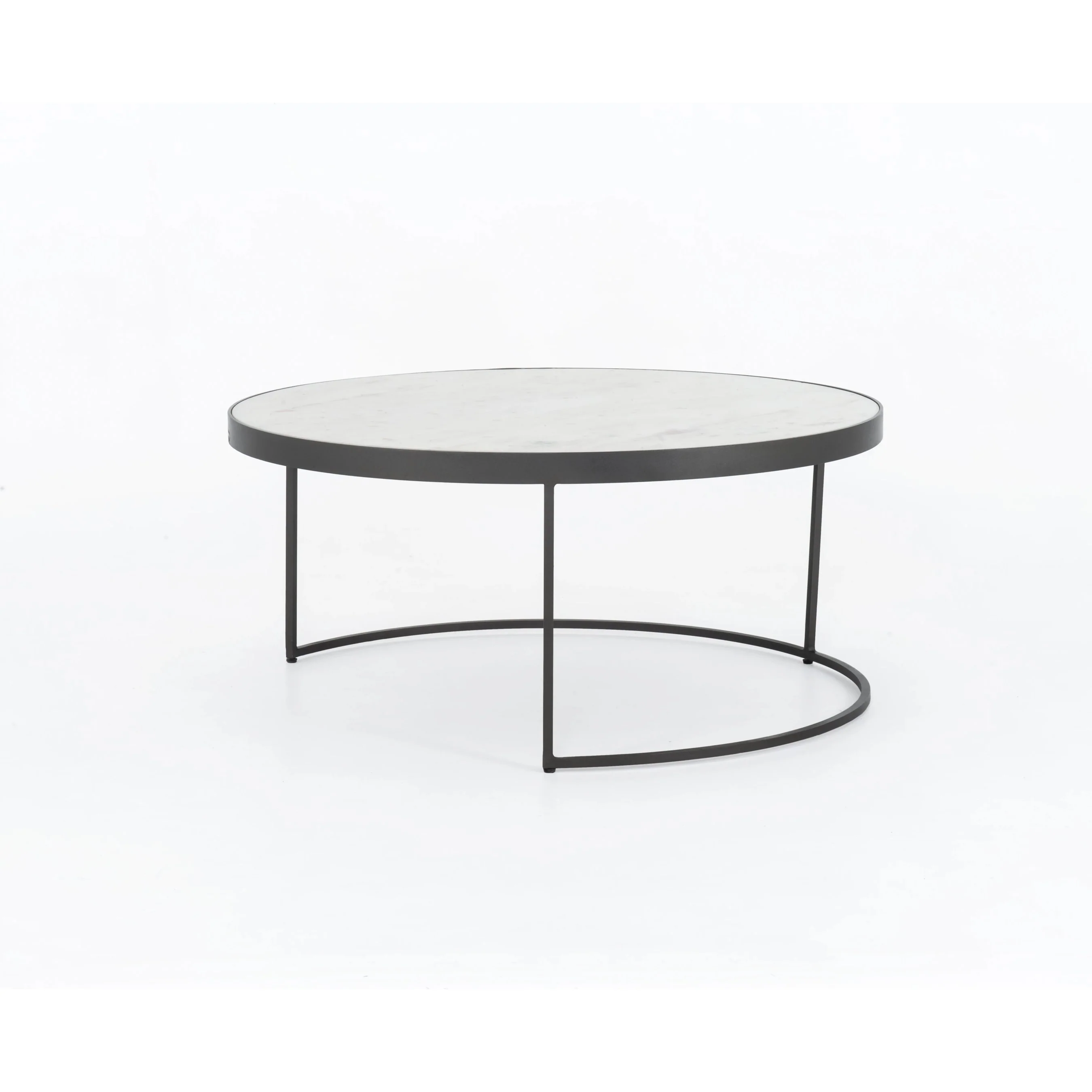 Evelyn Round Nesting Coffee Table - Image 5