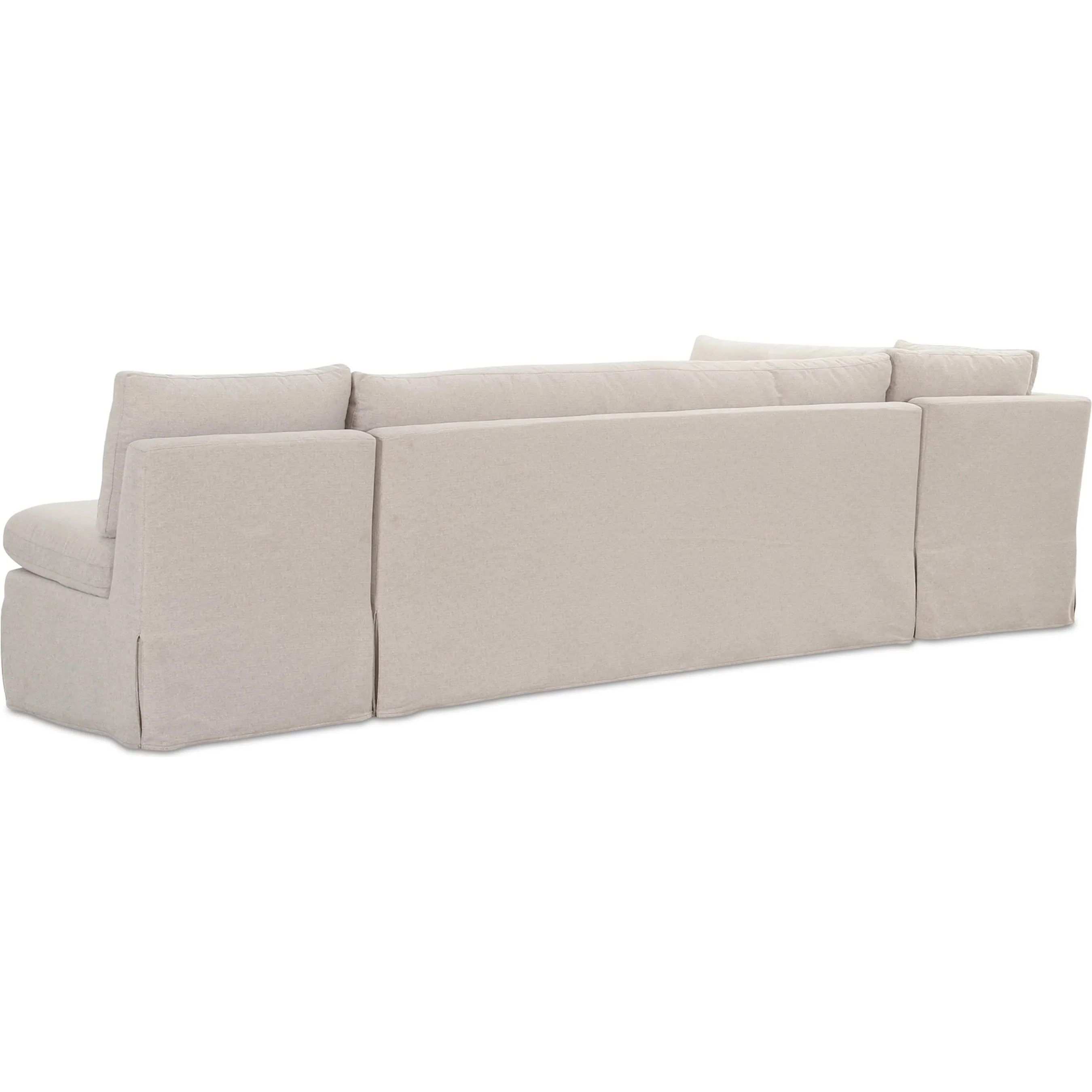 Fable Slipcover Dining Banquette L Shape - Image 13
