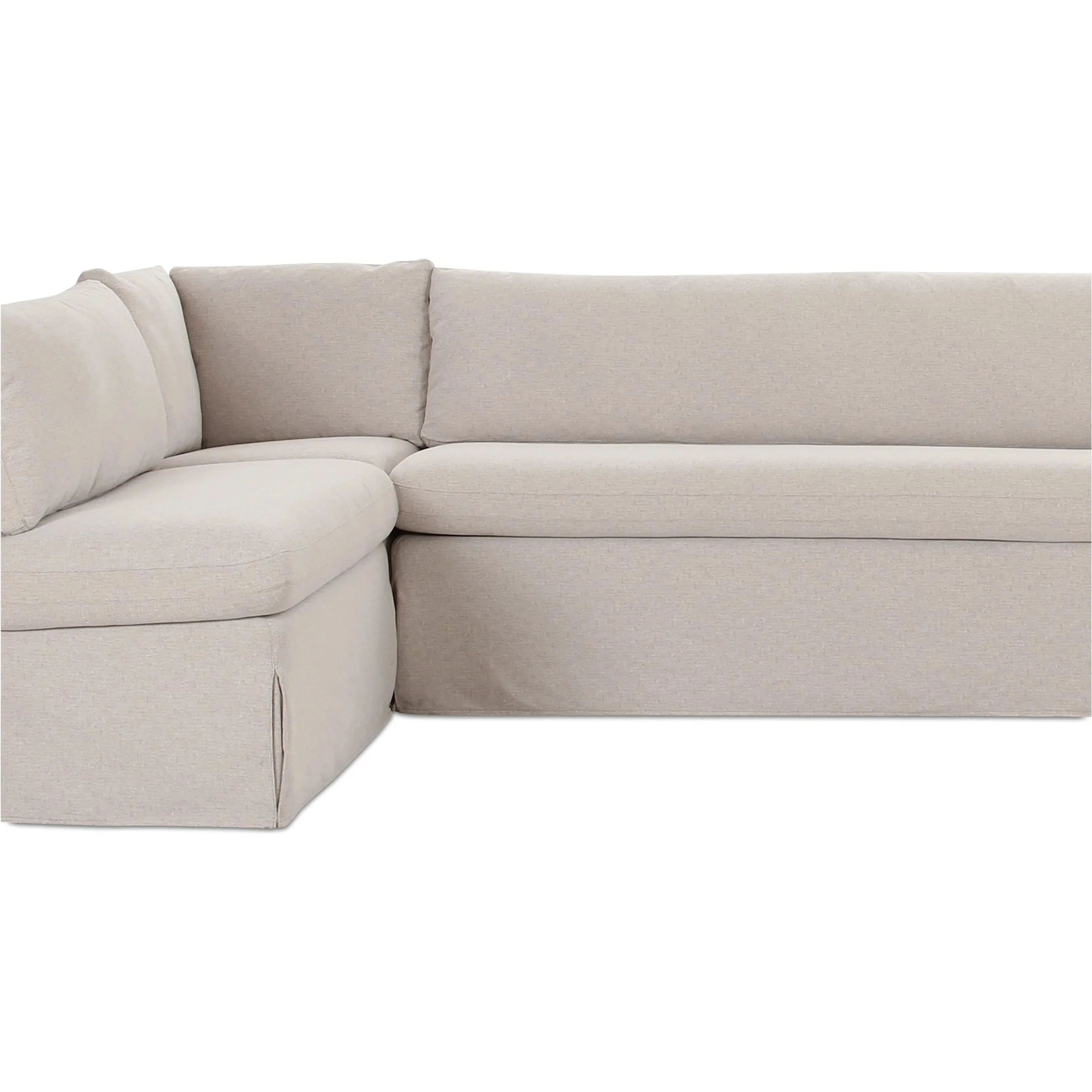 Fable Slipcover Dining Banquette L Shape - Image 22