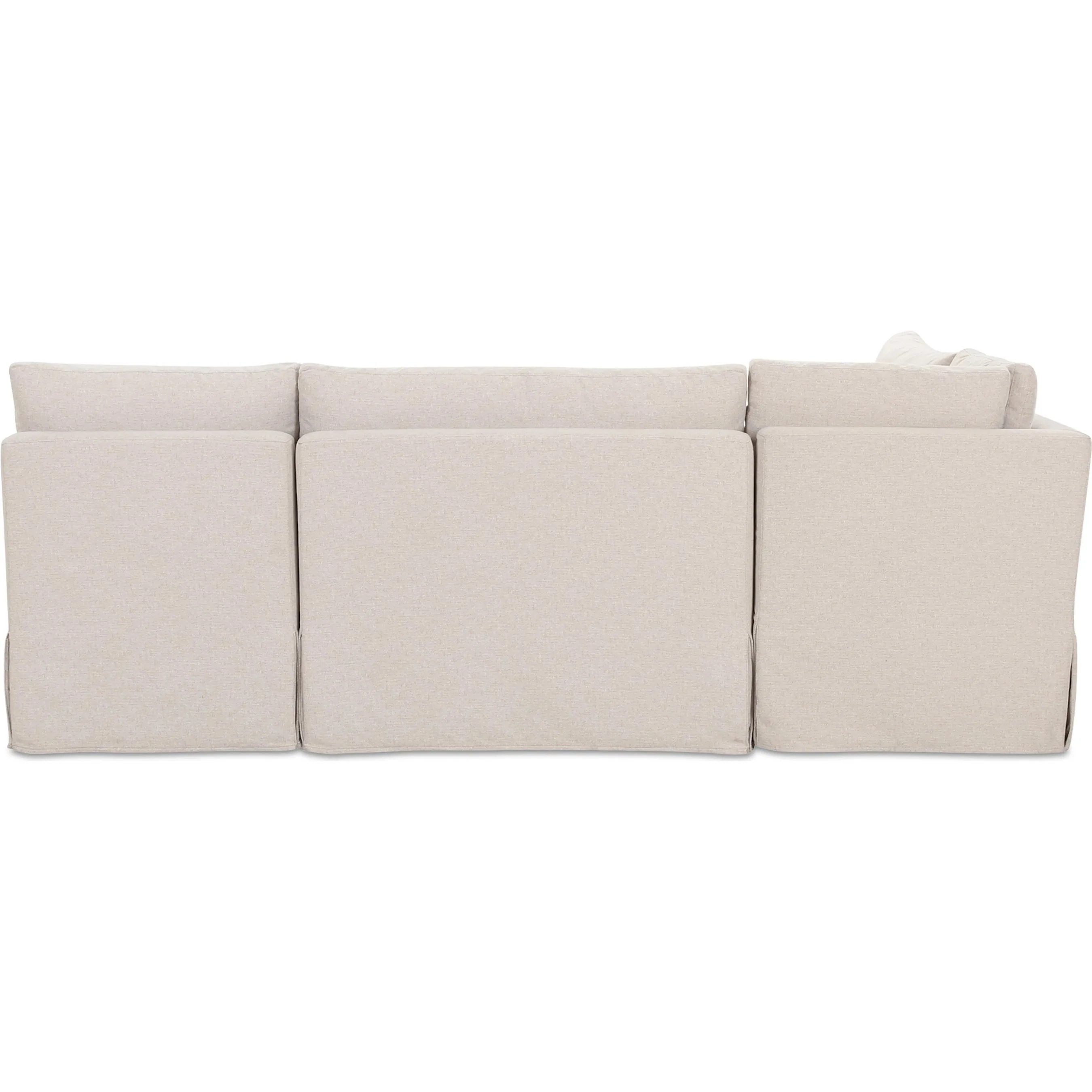 Fable Slipcover Dining Banquette L Shape - Image 8