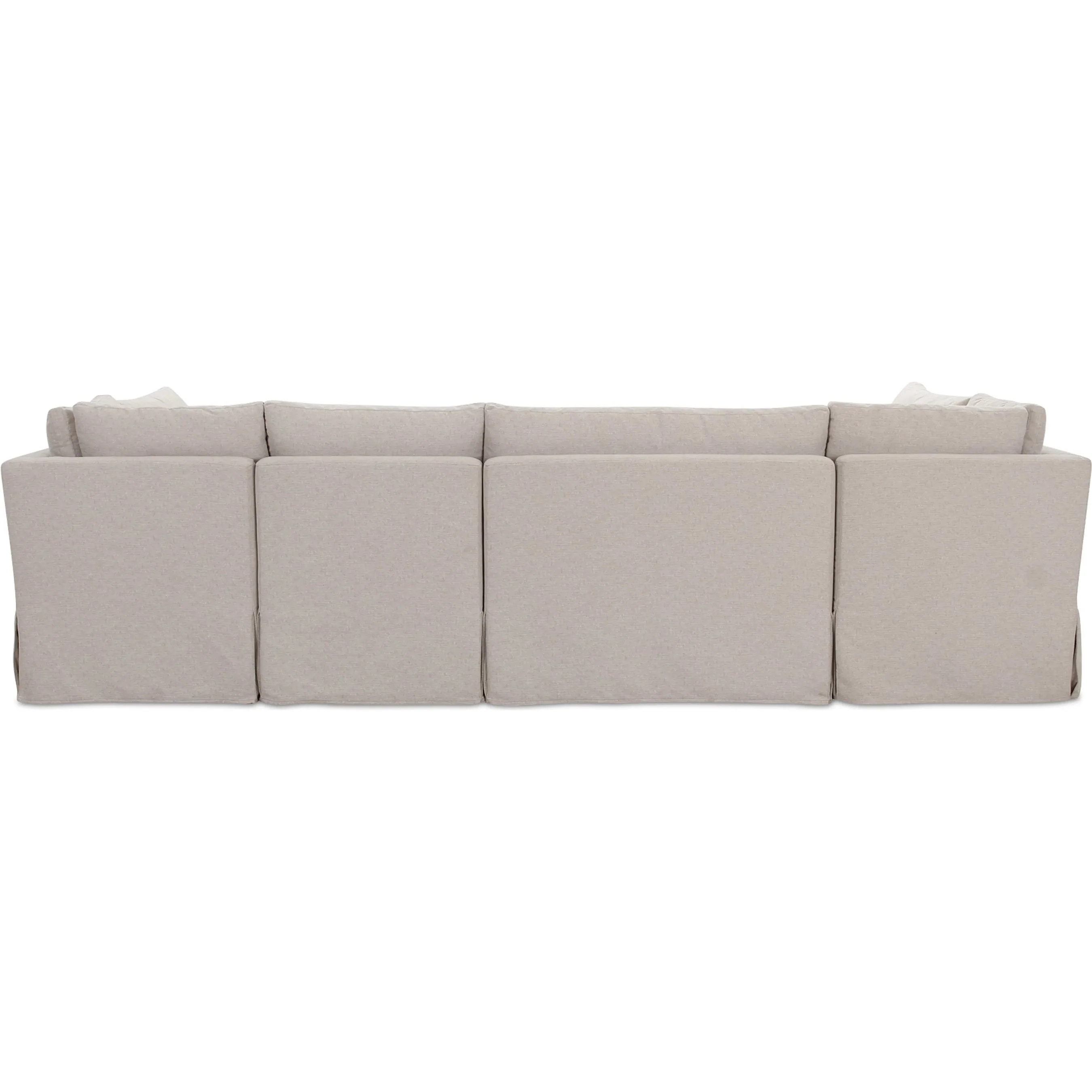 Fable Slipcover Dining Banquette U Shape - Image 12