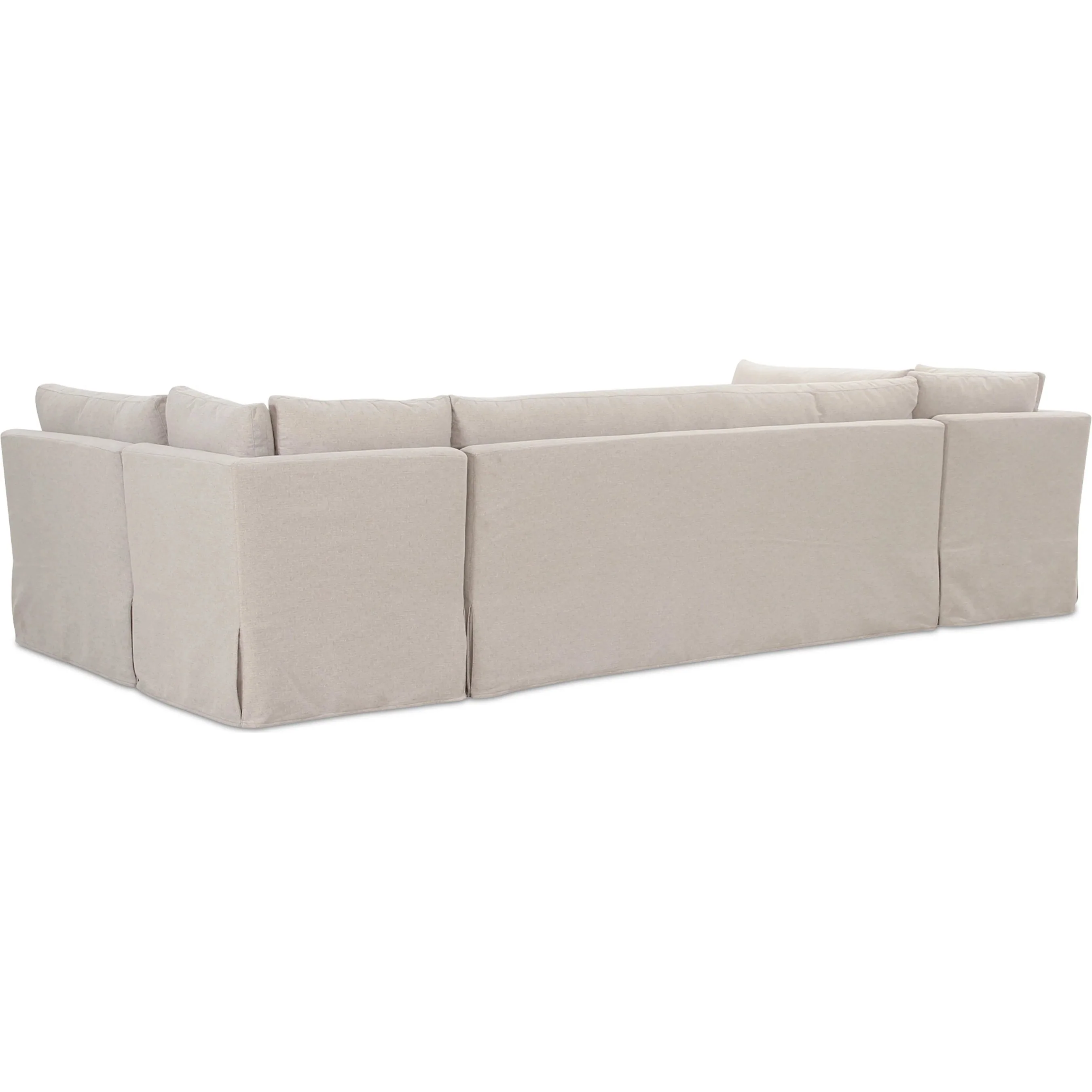 Fable Slipcover Dining Banquette U Shape - Image 13