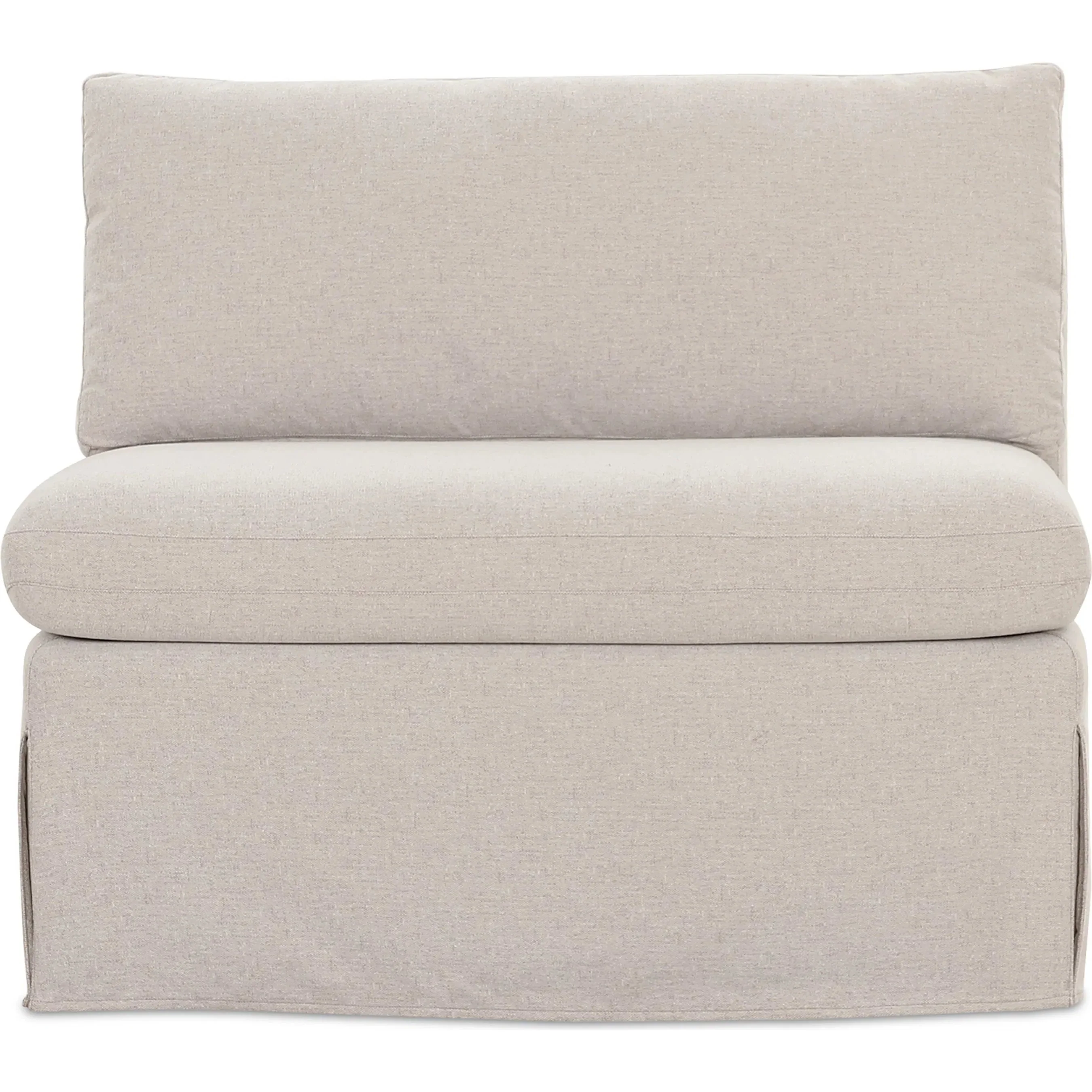 Fable Slipcover Dining Chair and Half - Image 2