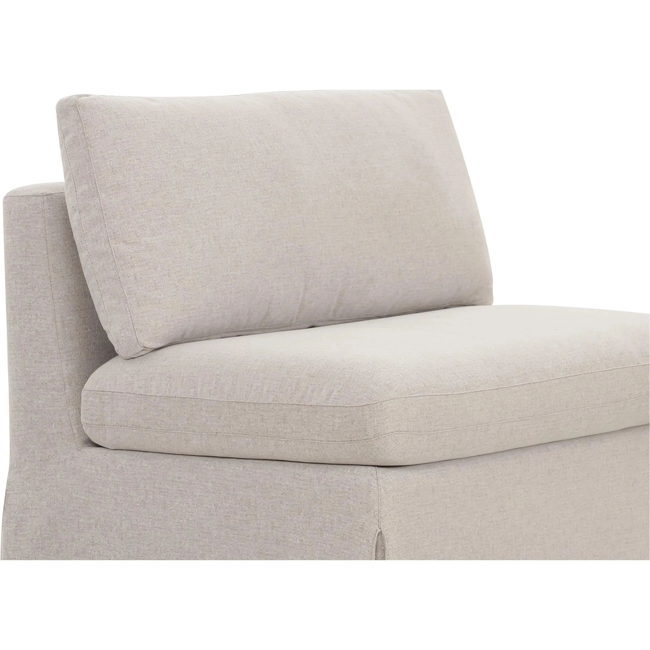 Fable Slipcover Dining Chair and Half - Image 5