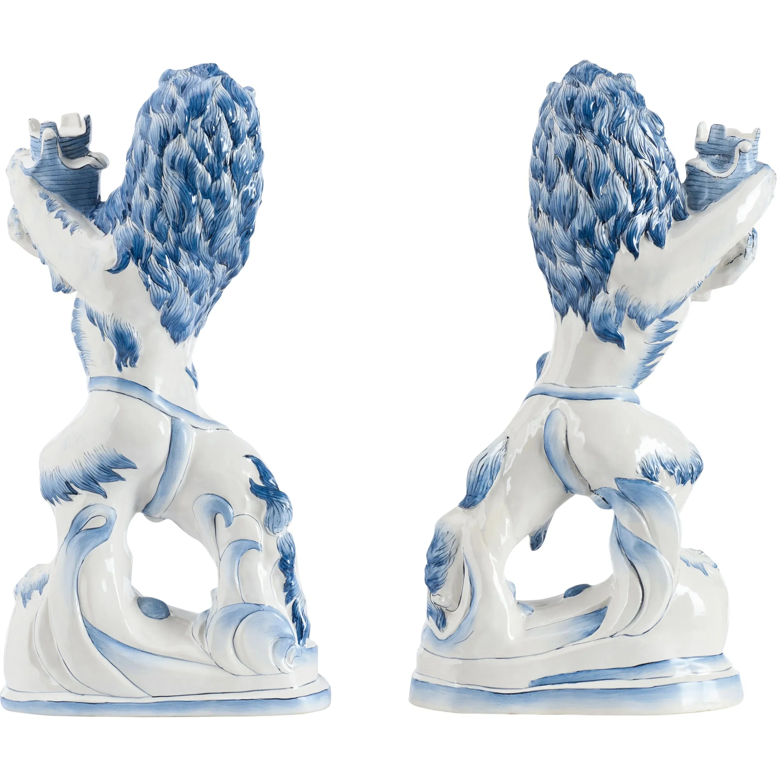 Faience Lions (Set of 2) - Image 9