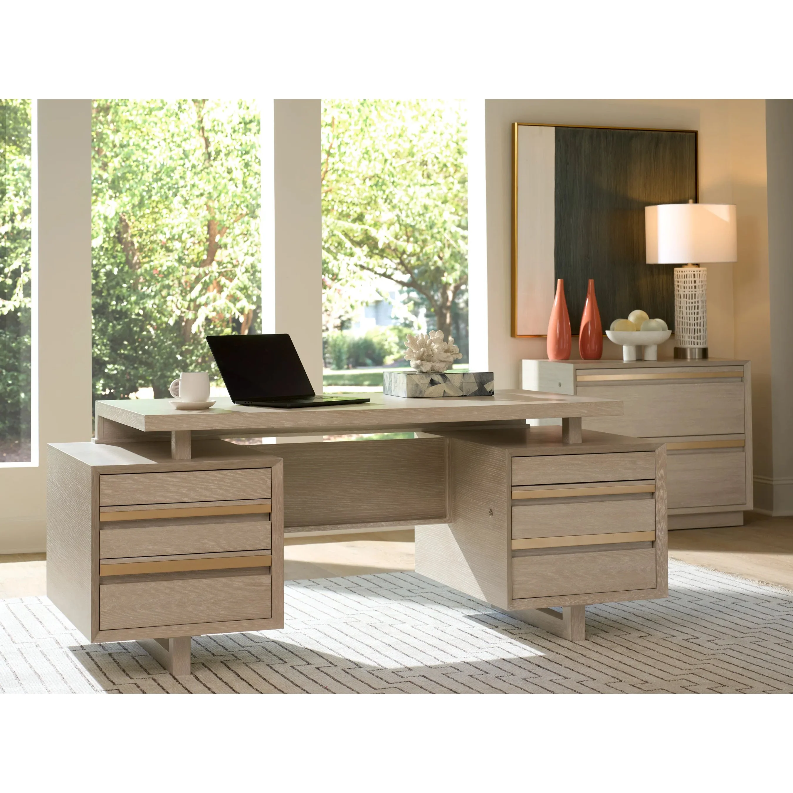 Farallon Executive Desk - Image 6