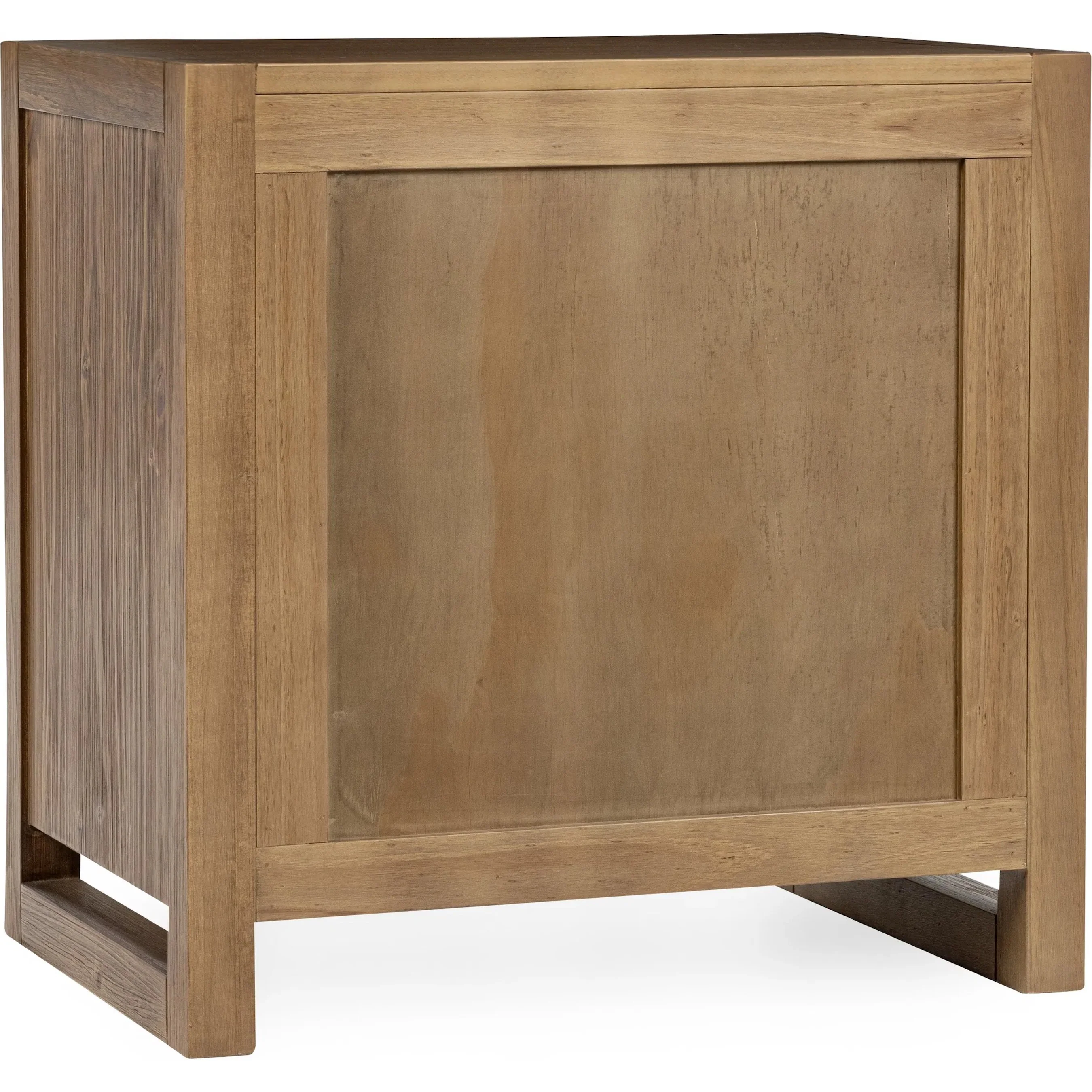 Fenmore Two-Drawer Pine Wood Nightstand - Image 4