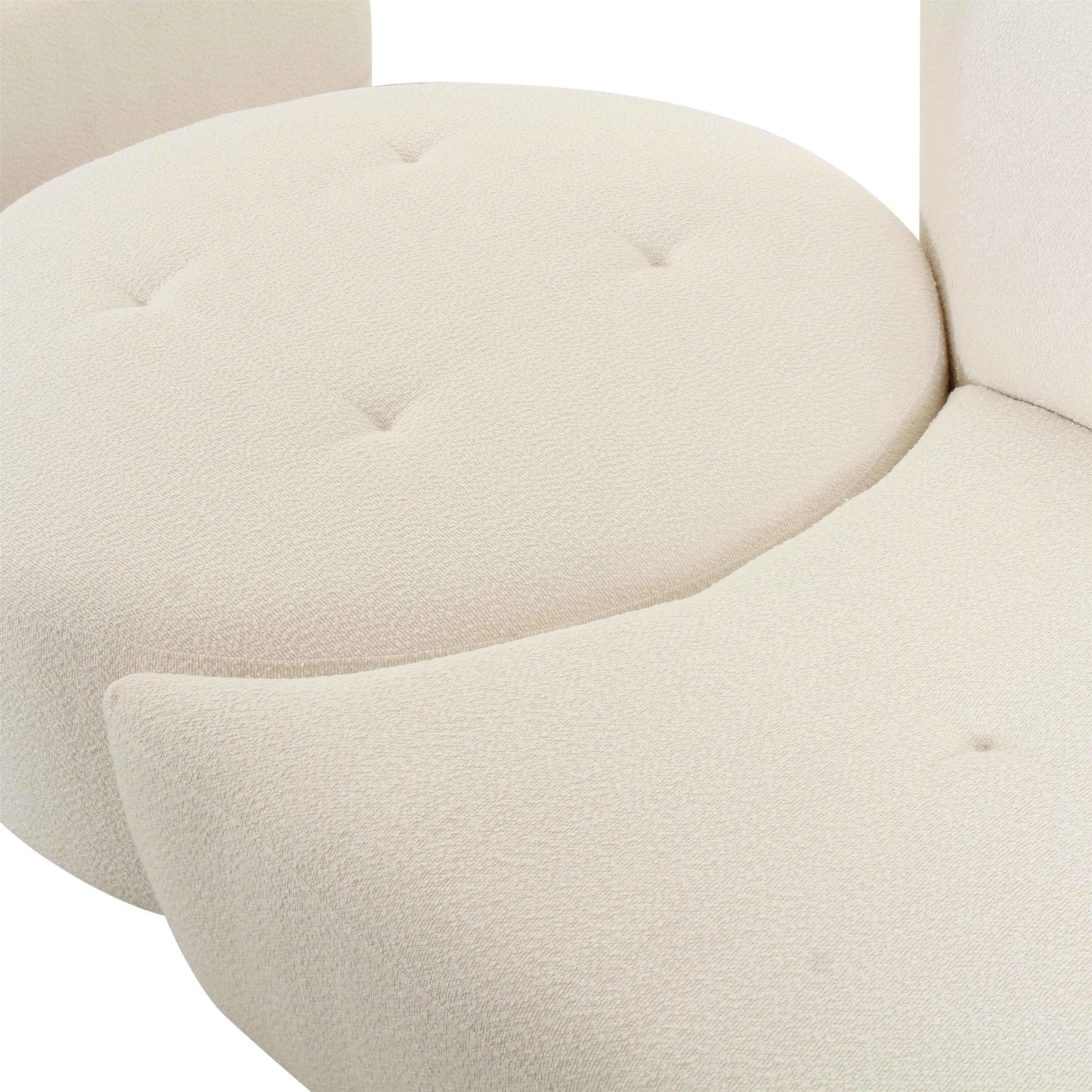 Fickle Boucle 4-Piece Modular Sectional - Image 8