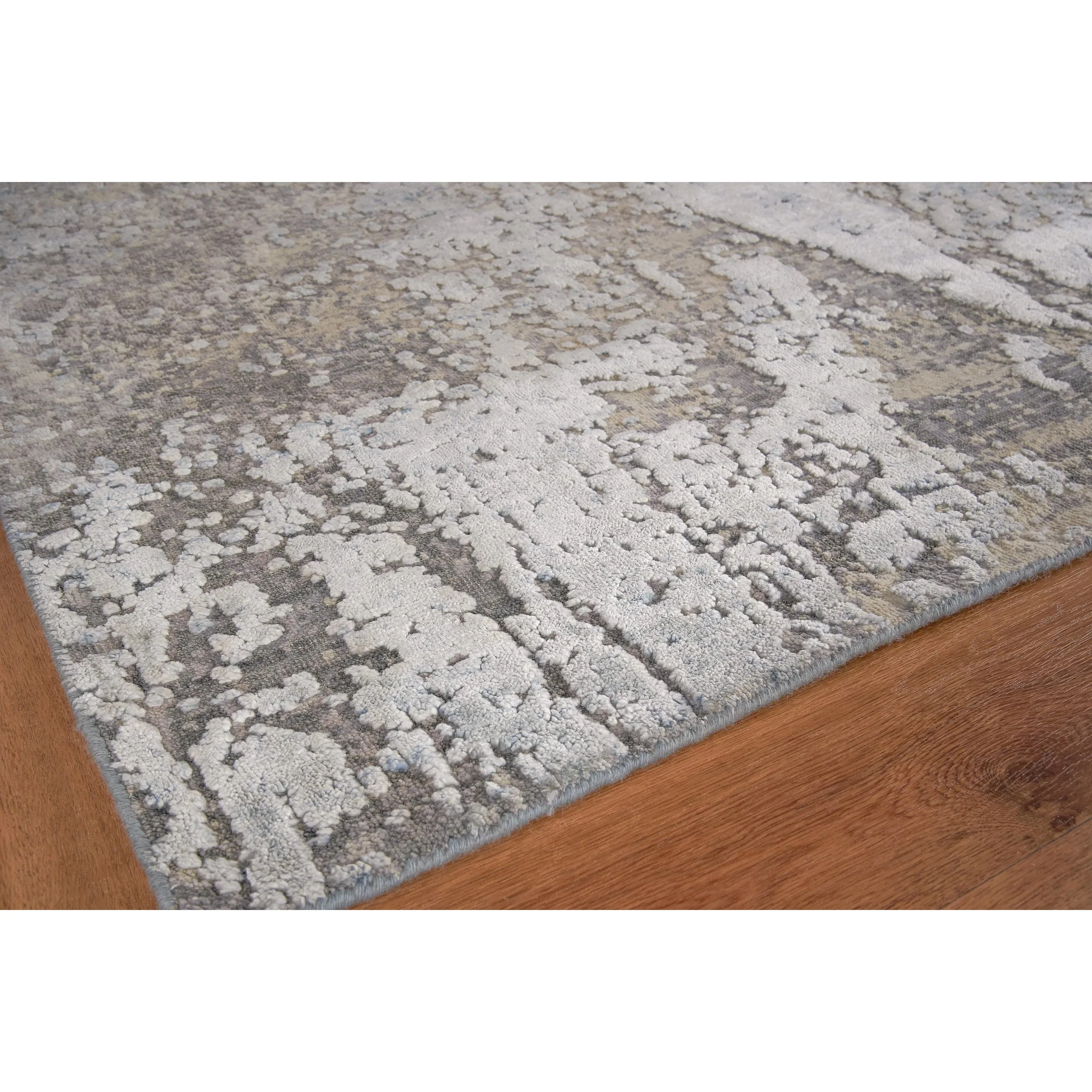 Fine Pure Silk Rug V - Image 4