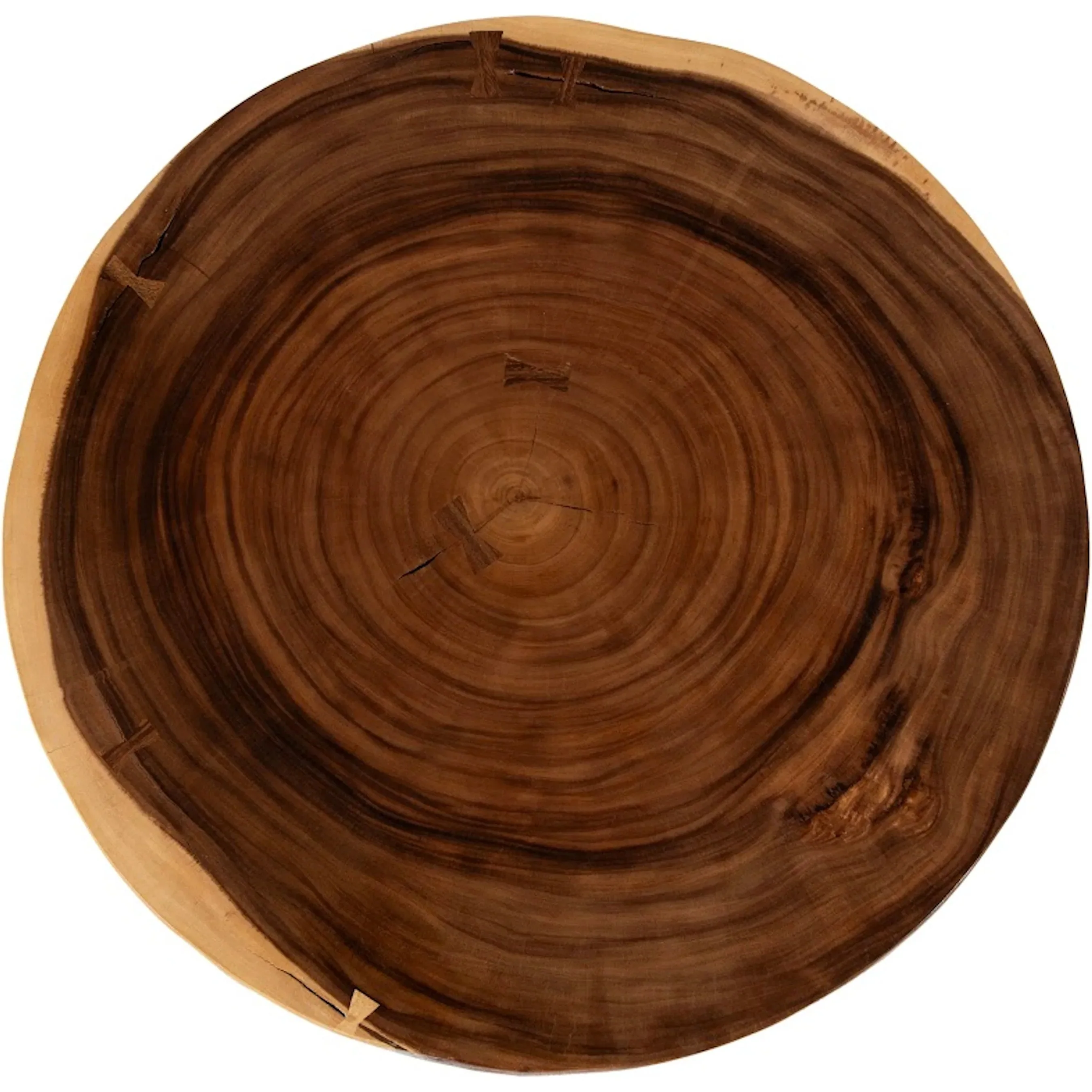 Fling Round Coffee Table with Acrylic Legs - Image 3