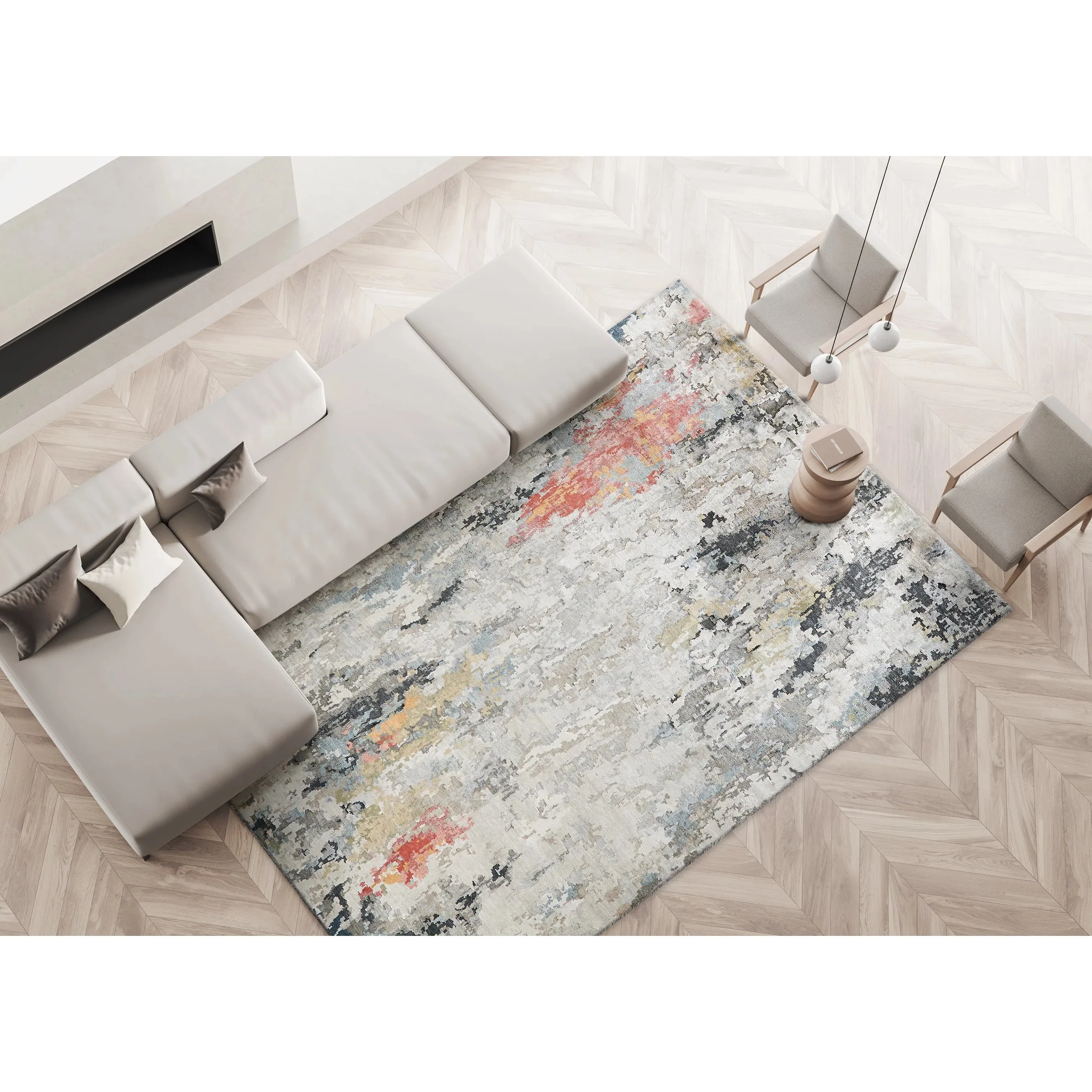 Floor Art Rug I - Image 8