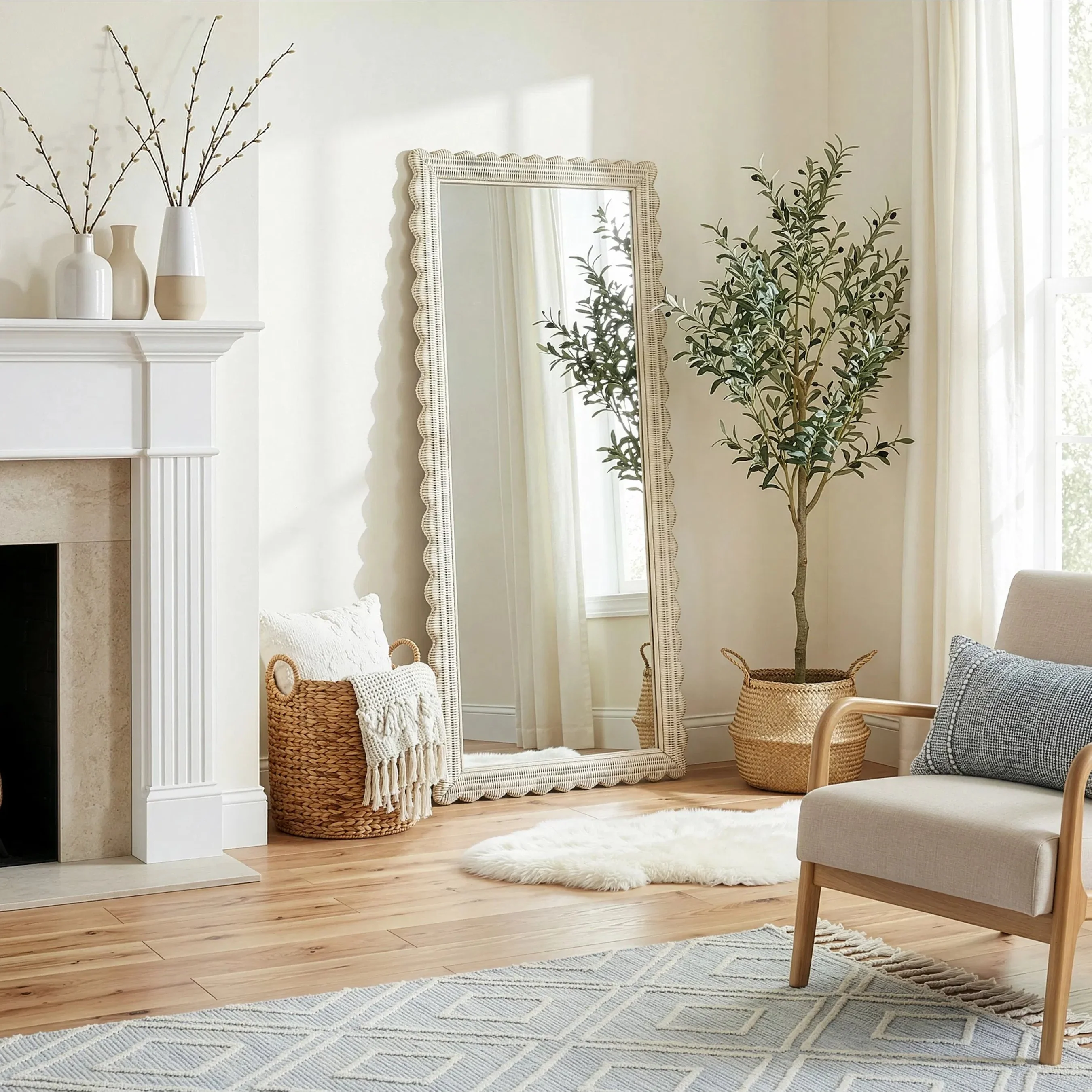 Flora Floor Mirror - Image 18