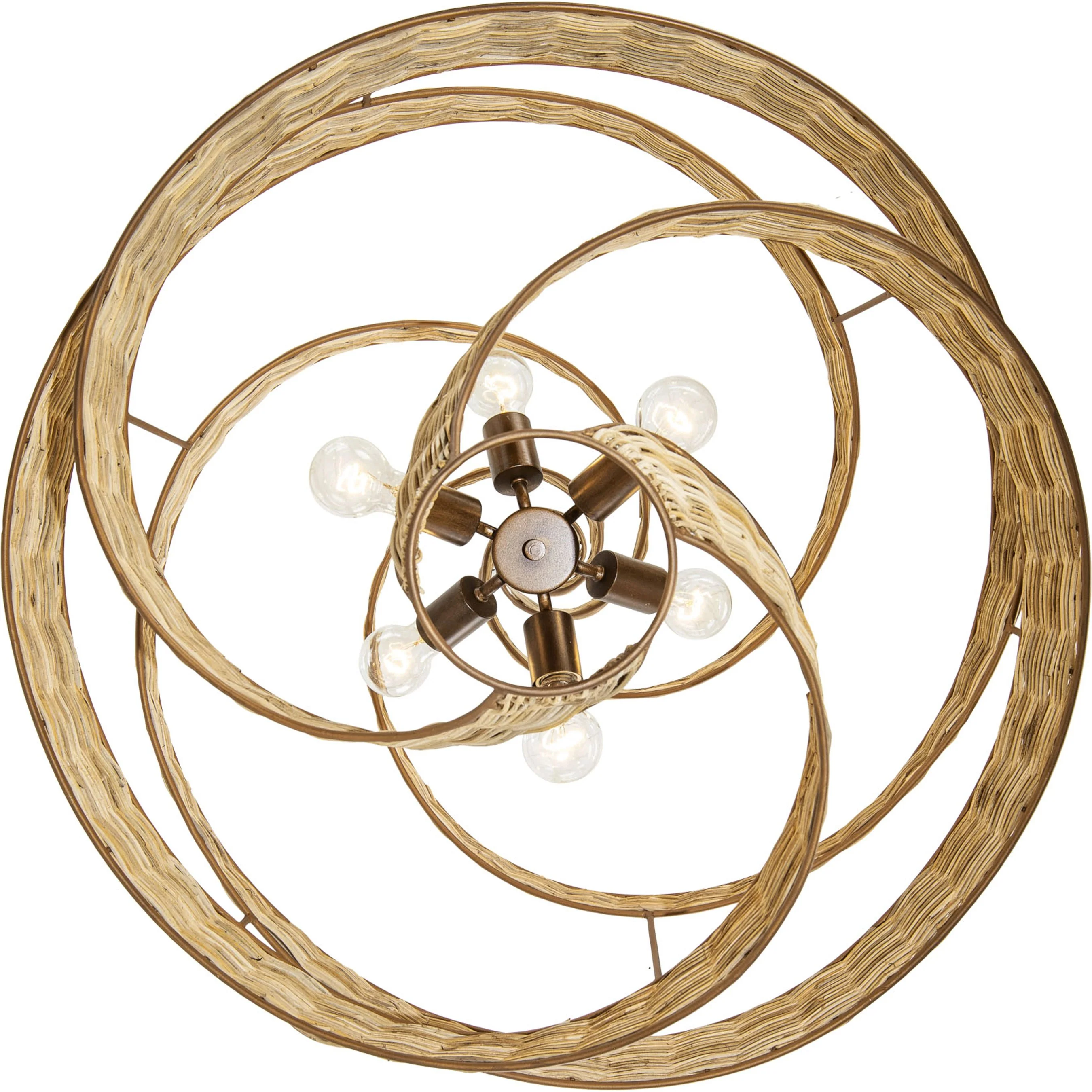 Flow II Twist 6-Light Pendant - Image 4