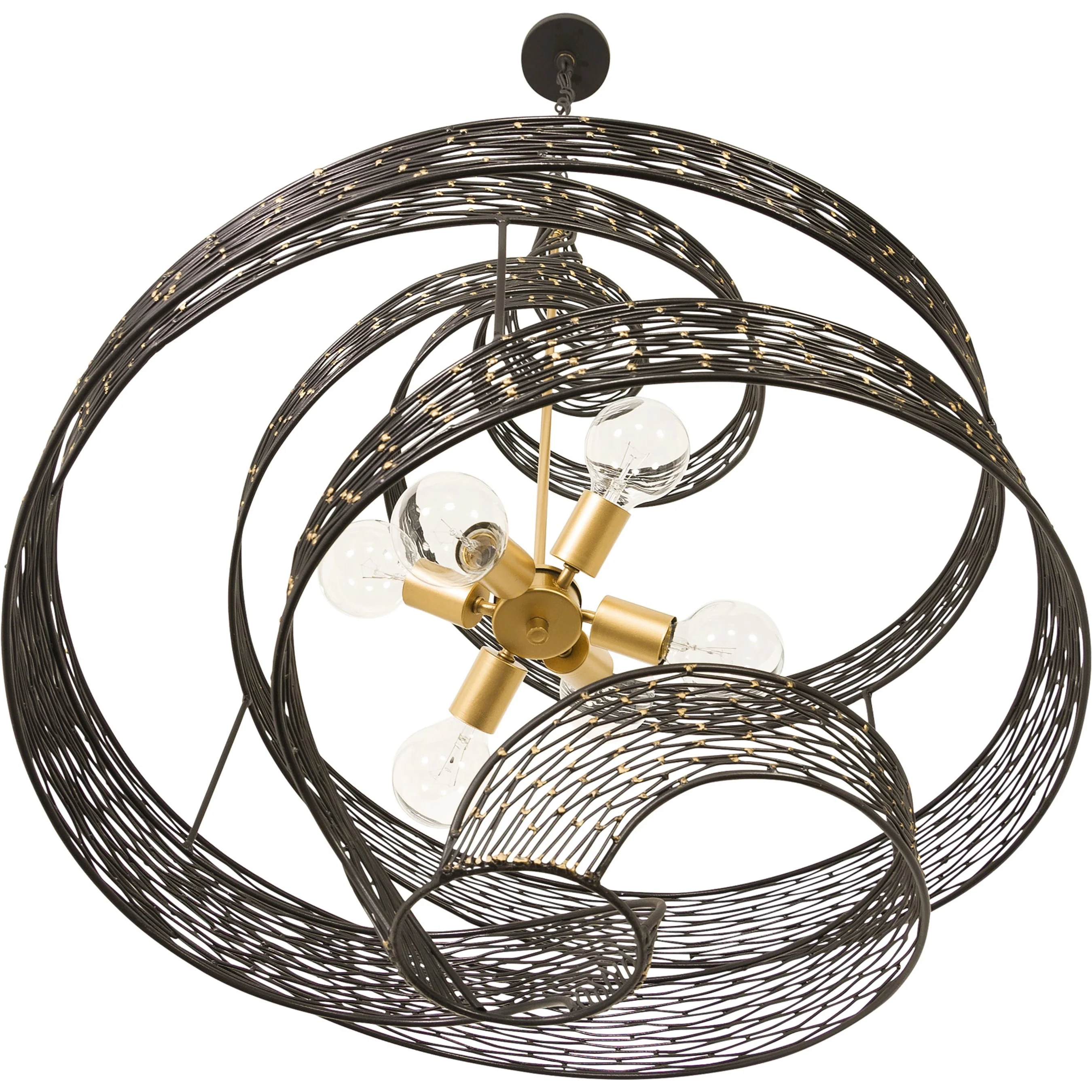 Flow Twist 6-Light Pendant - Image 5