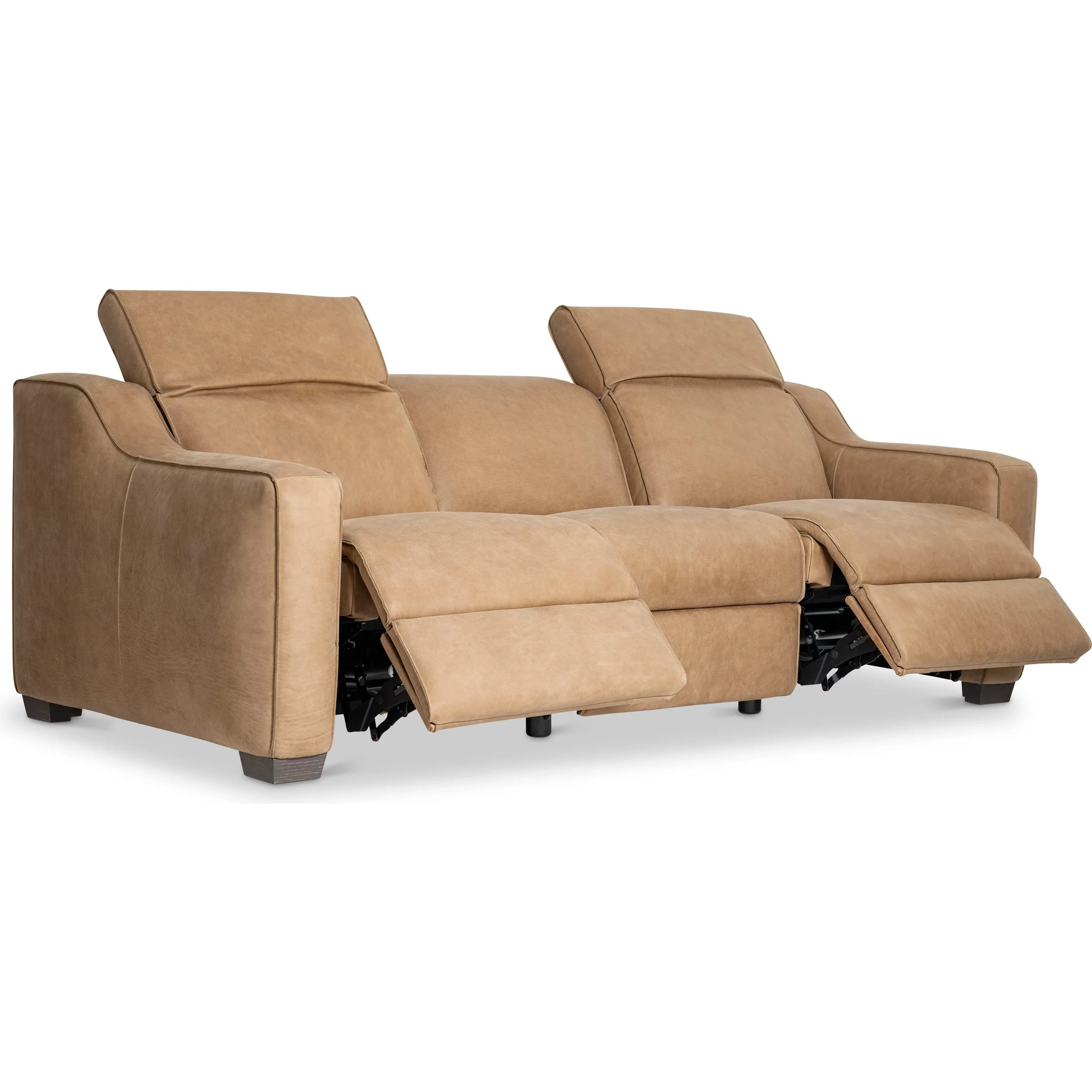 Flynn Leather Power Motion Sofa - Image 2