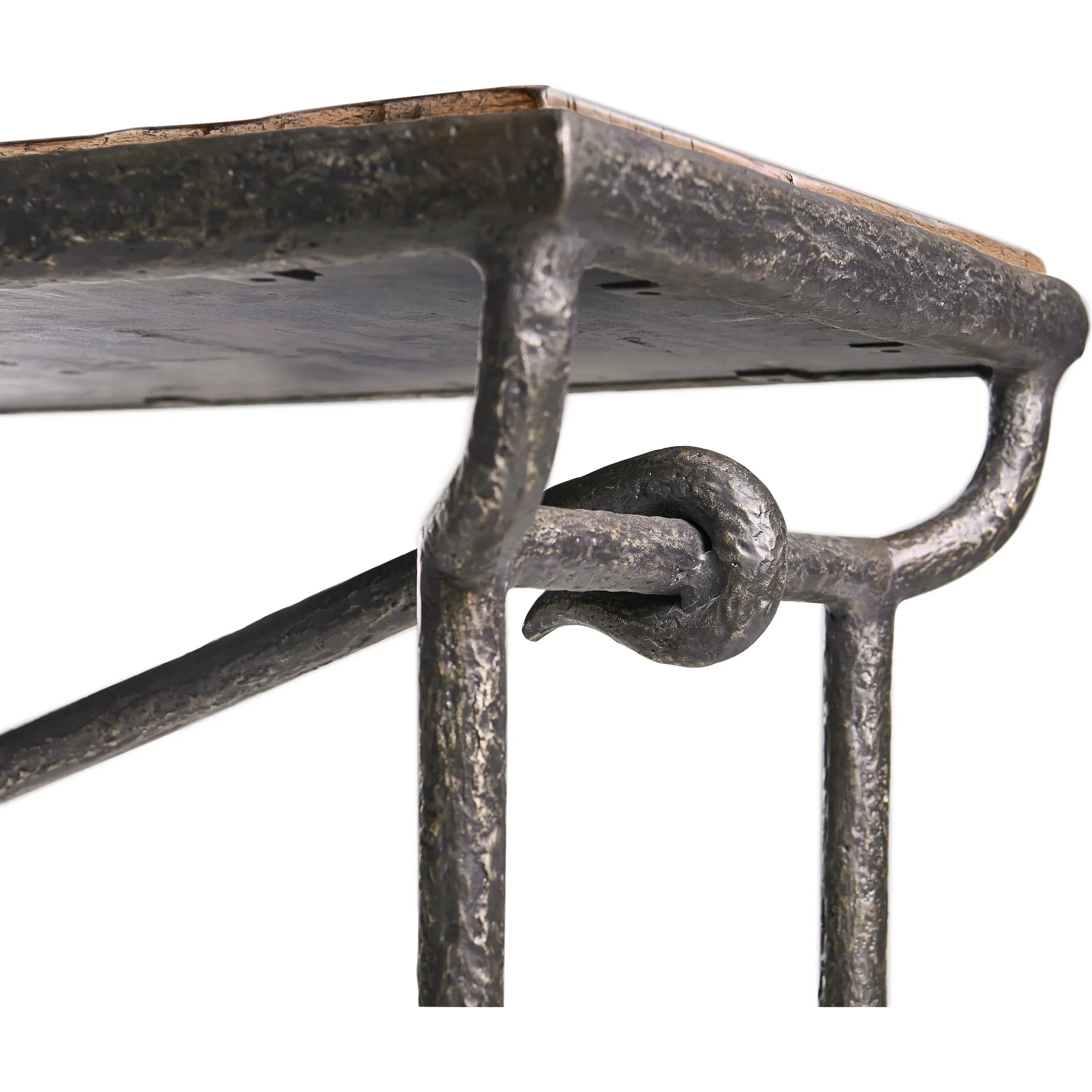 Forge Iron Console Table - Image 5