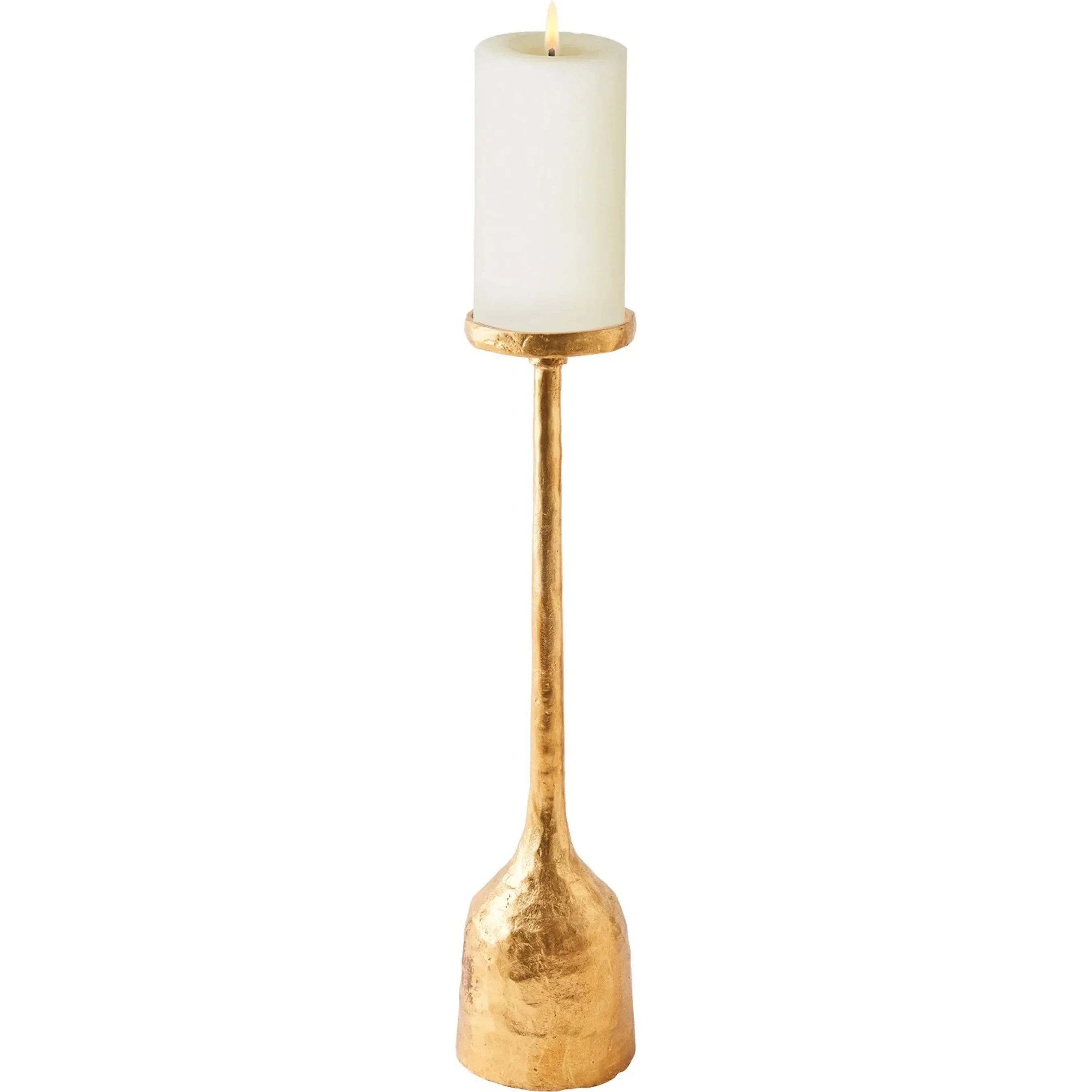 Forged Pillar Candle Holder - Image 3