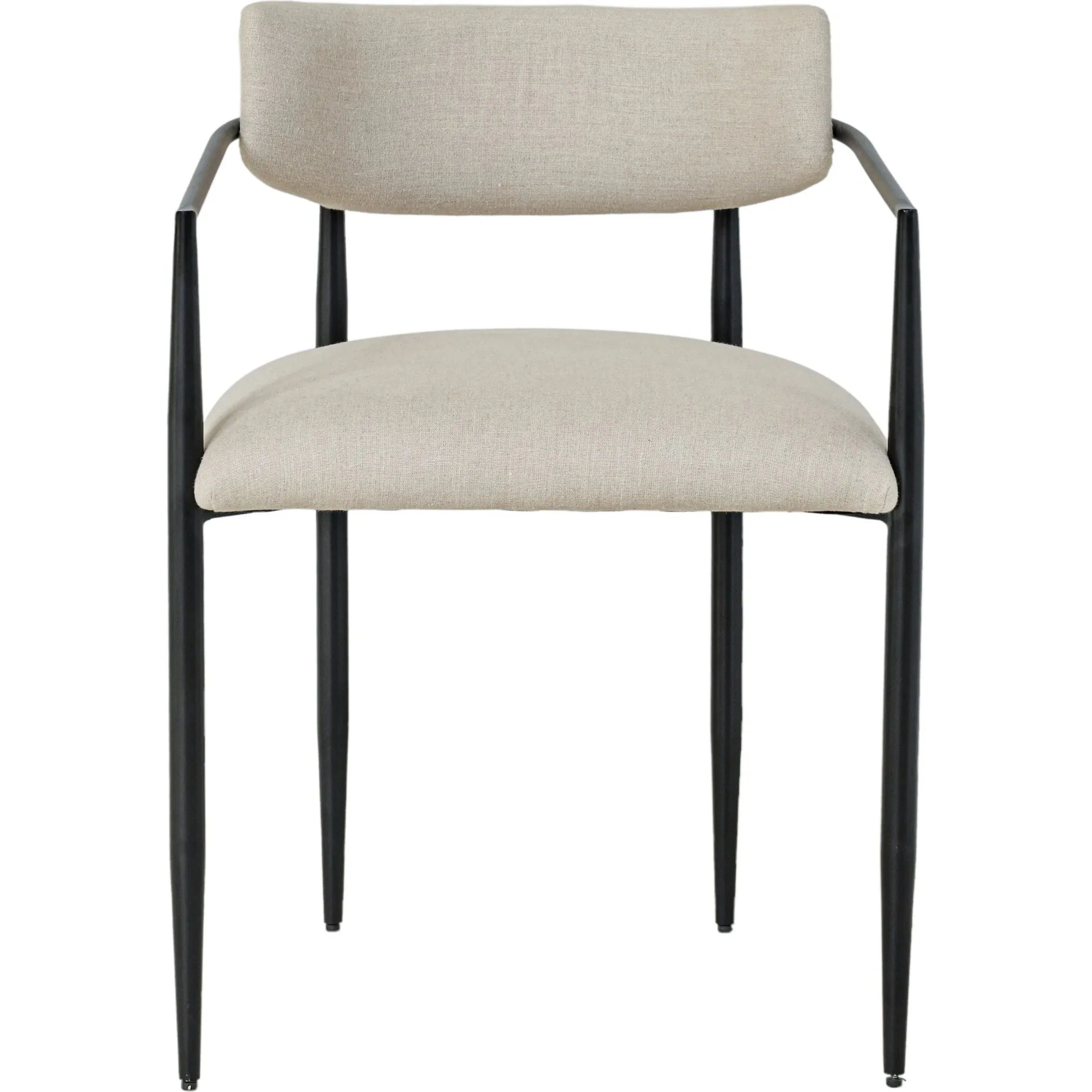 Forte Cream Forged Dining Chair - Image 2