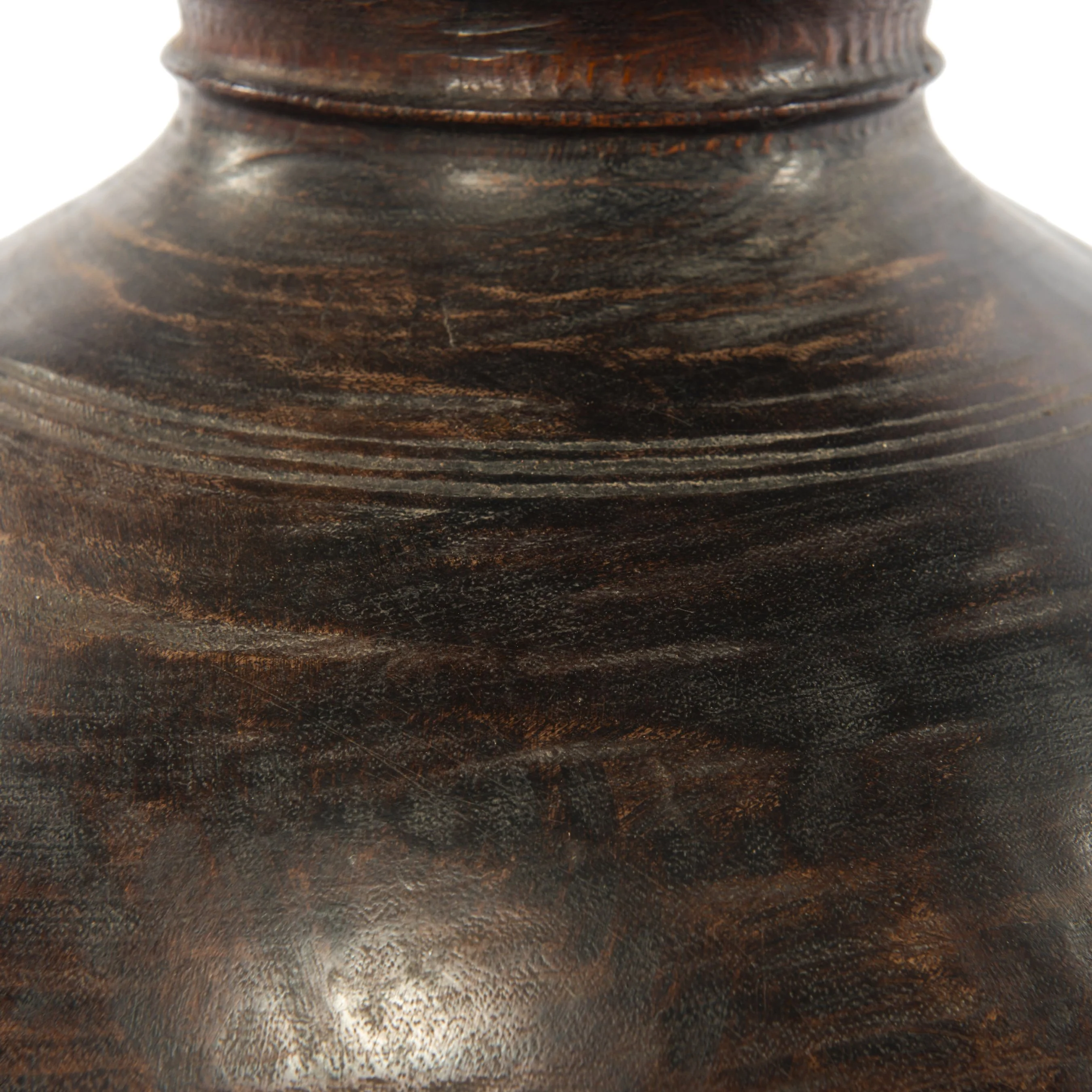 Found Wooden Jar - Image 4
