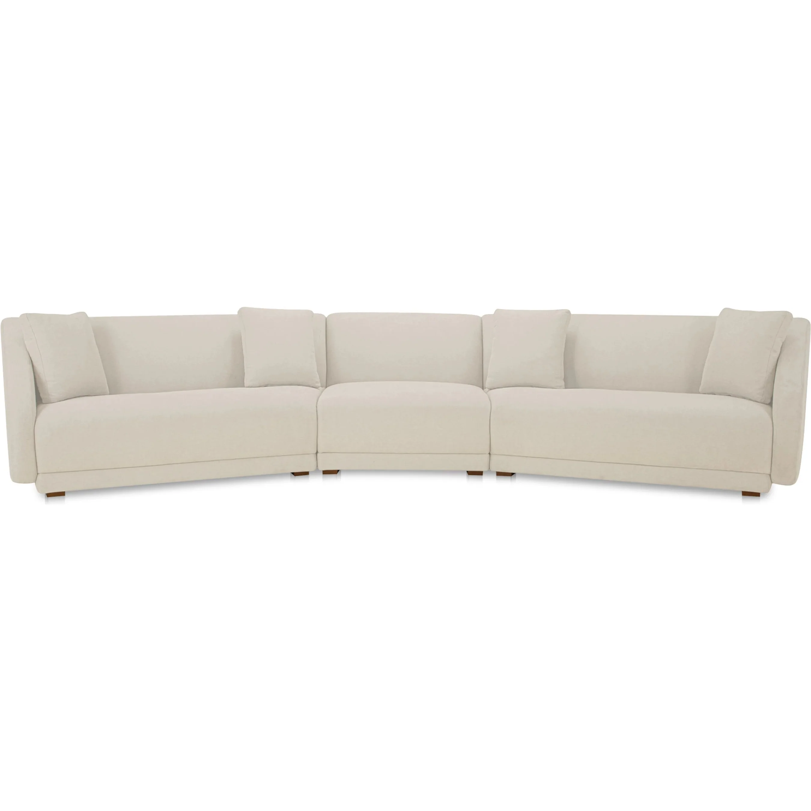 Fraser 3 Piece Modular Sectional with Slipper