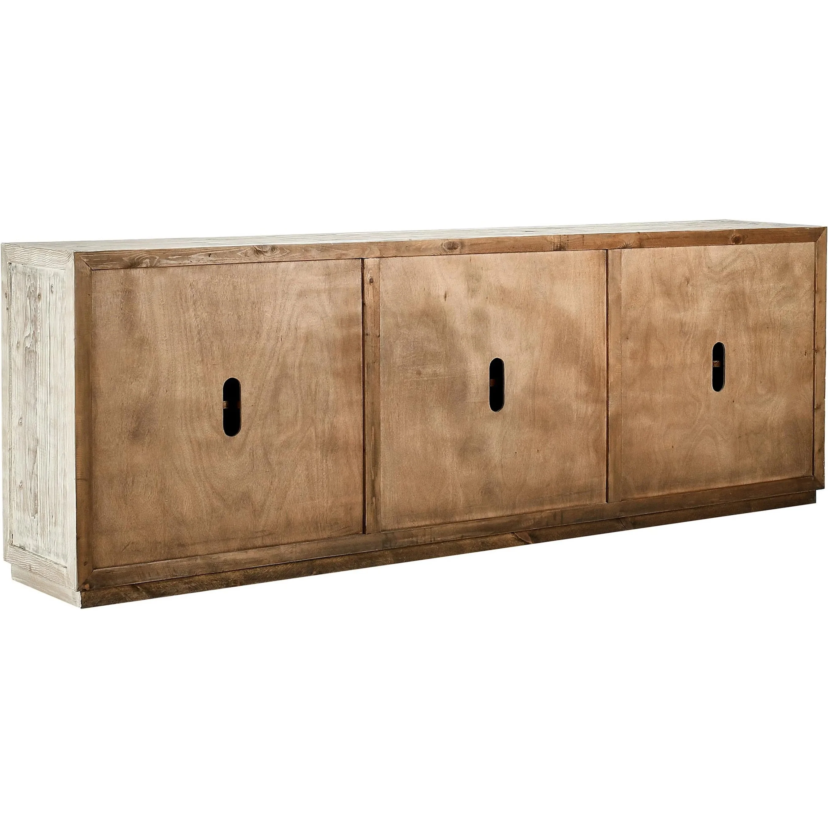 Frederick Six Door Reclaimed Pine Sideboard - Image 6