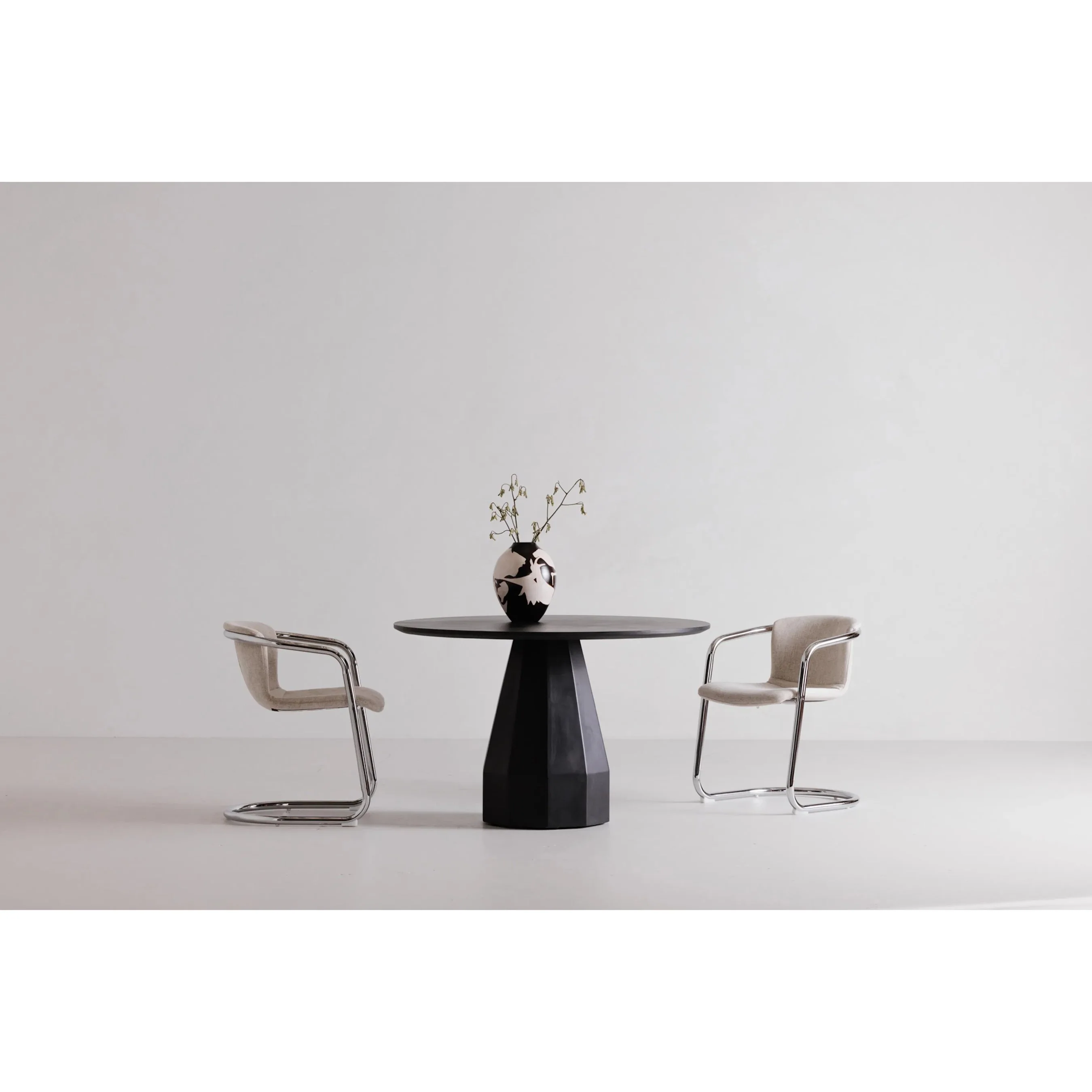Freeman Chrome Frame Dining Chair Blended (Set of 2) - Image 10
