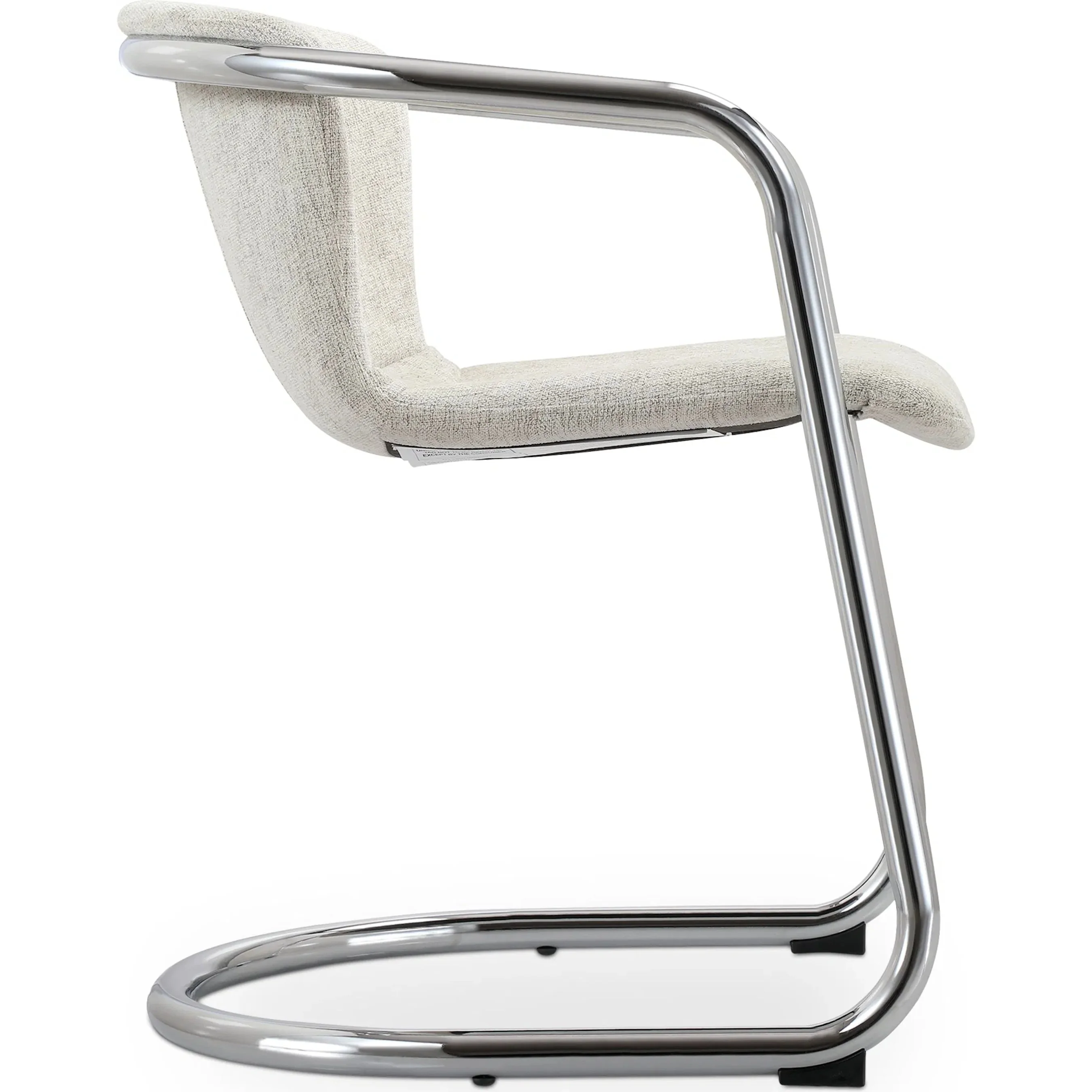 Freeman Chrome Frame Dining Chair Blended (Set of 2) - Image 4