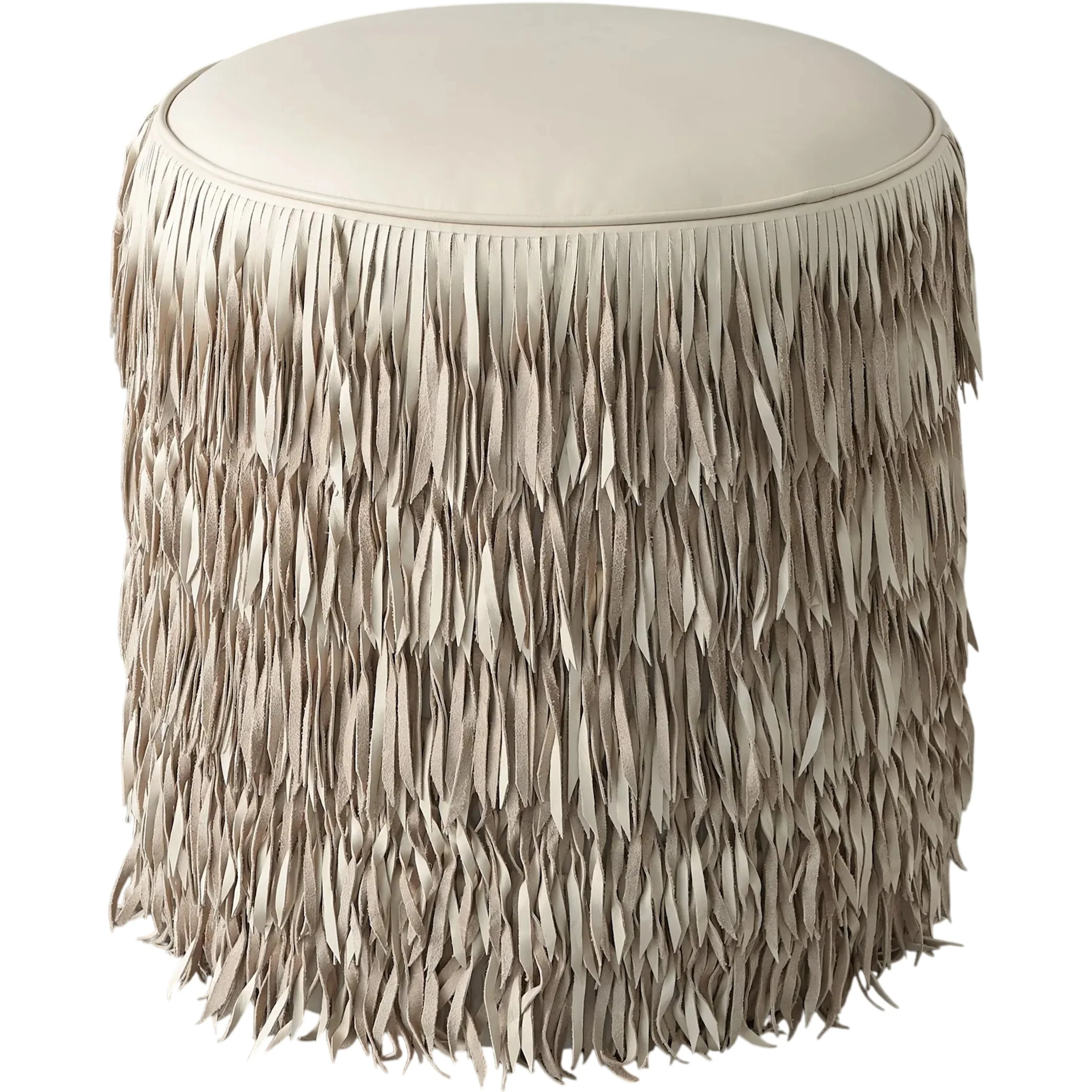 Fringe Ottoman - Image 2