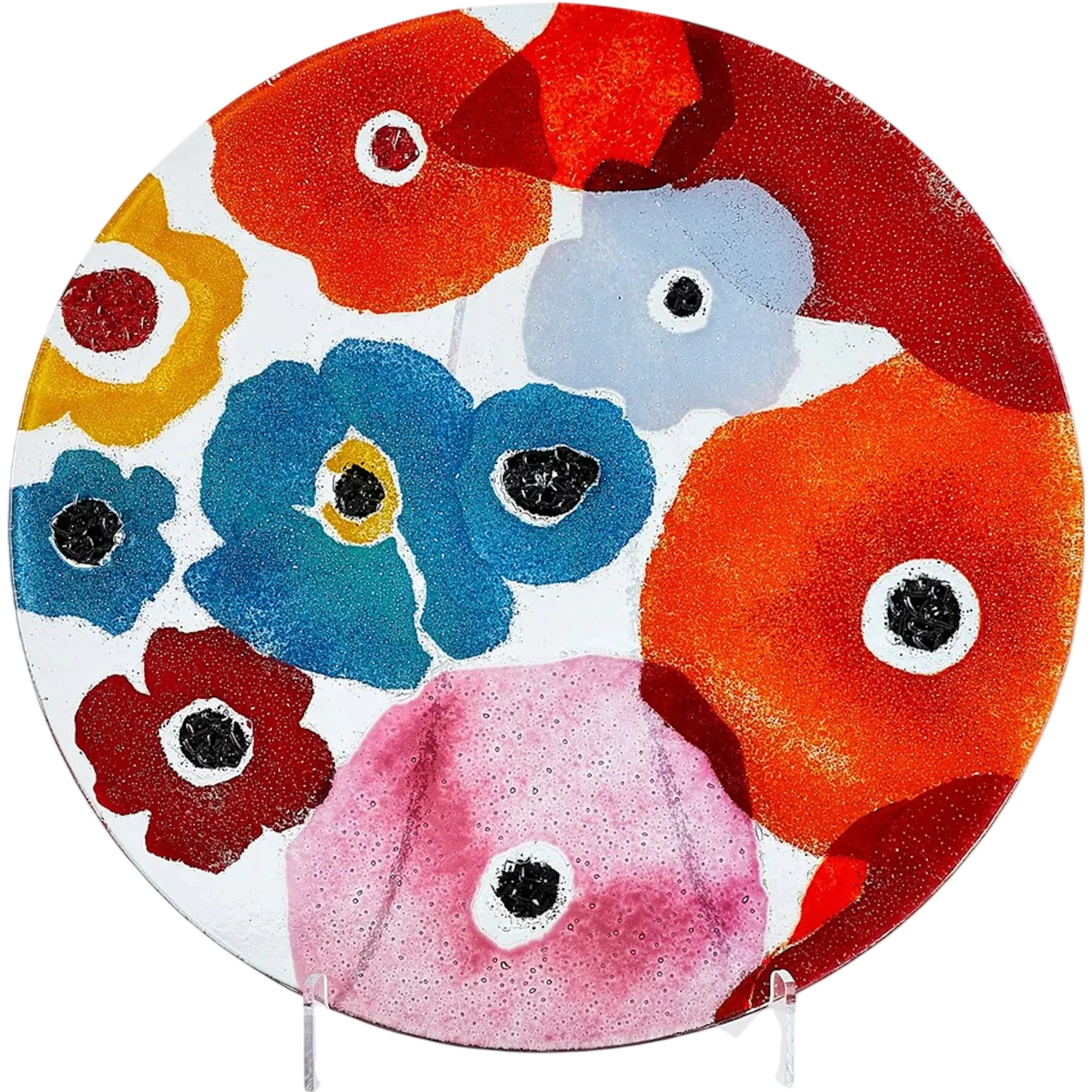 Fused Floral Charger - Image 2