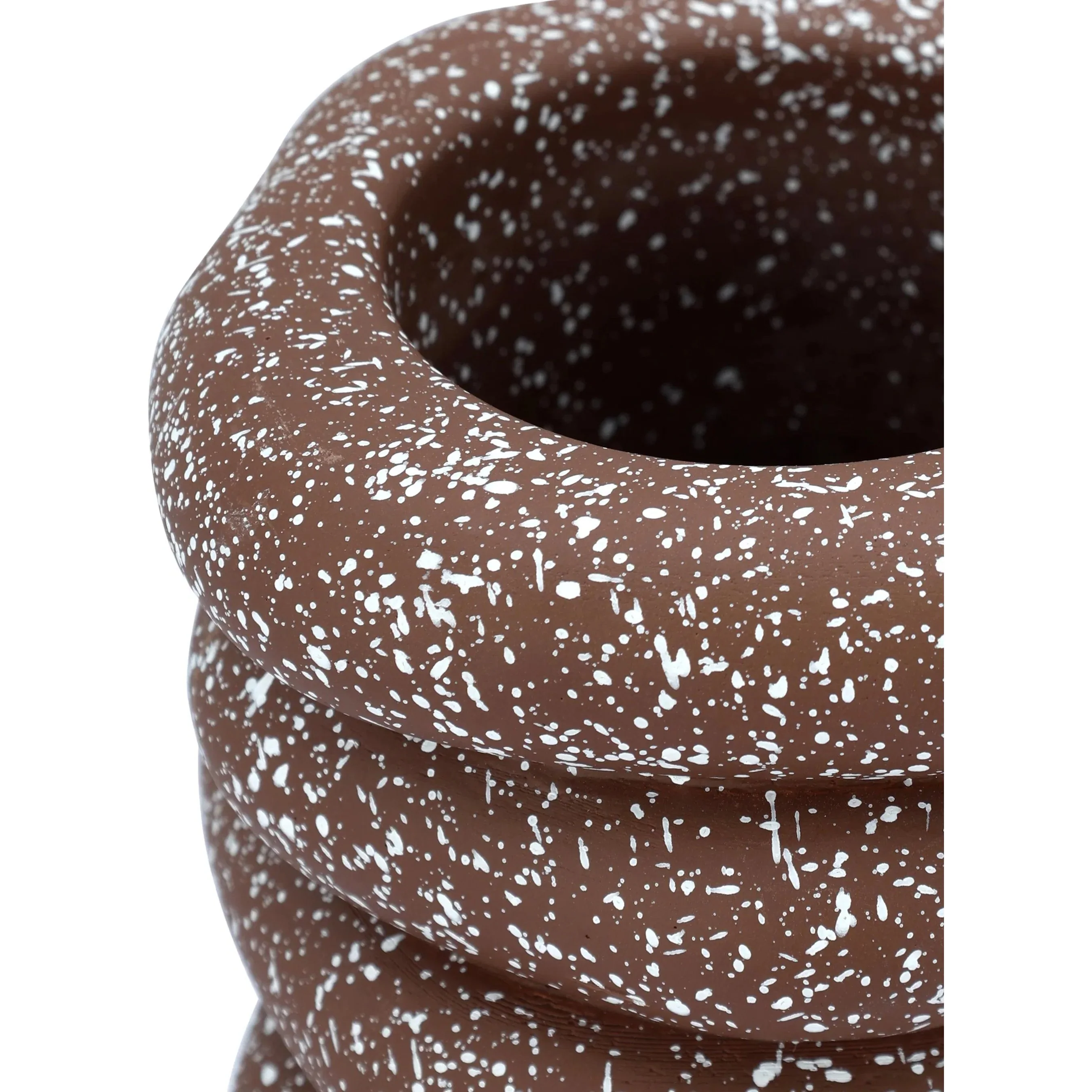 Gabby Speckled Cairn Vase - Image 9