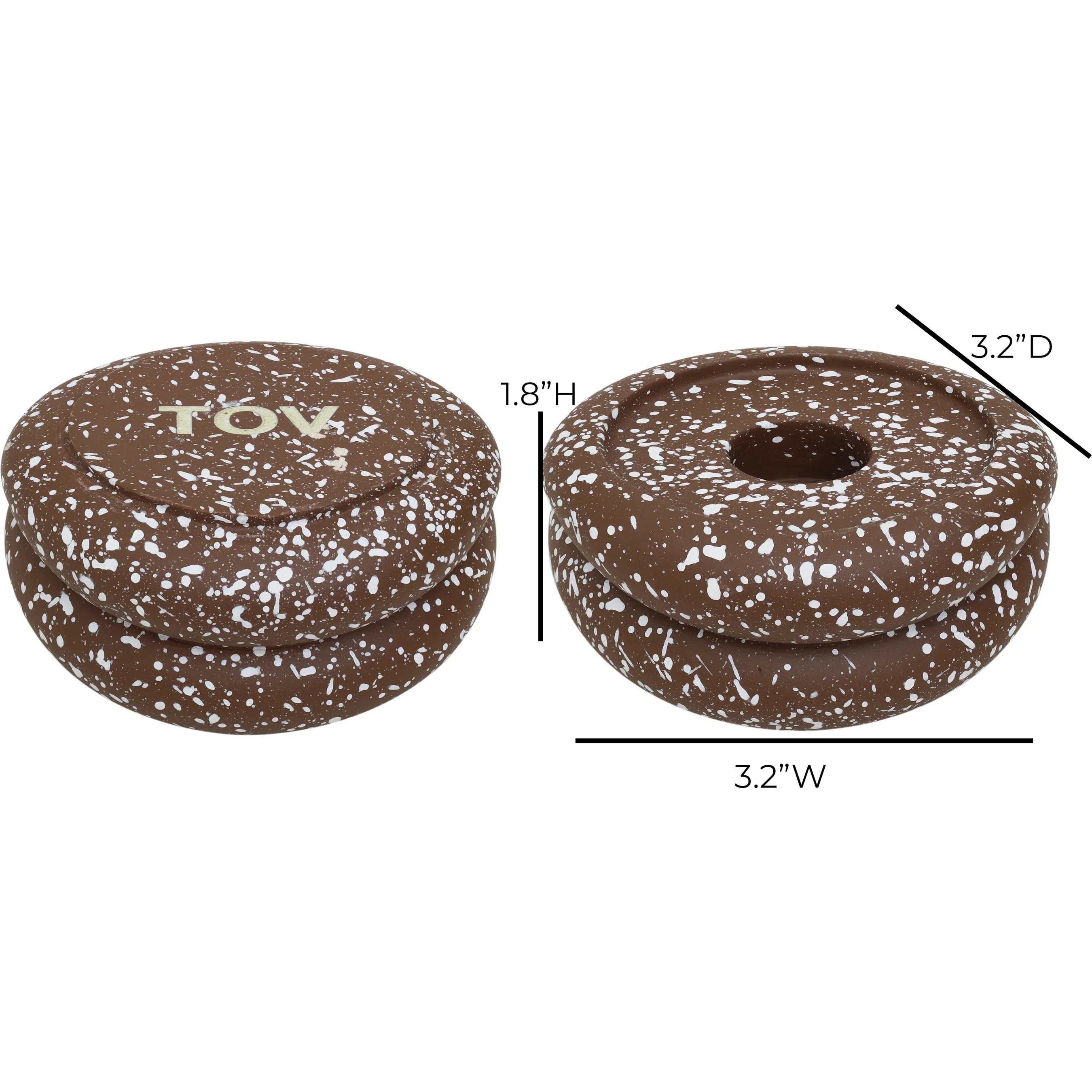 Gabby Stacking Candle Holder (Set of 2) - Image 4
