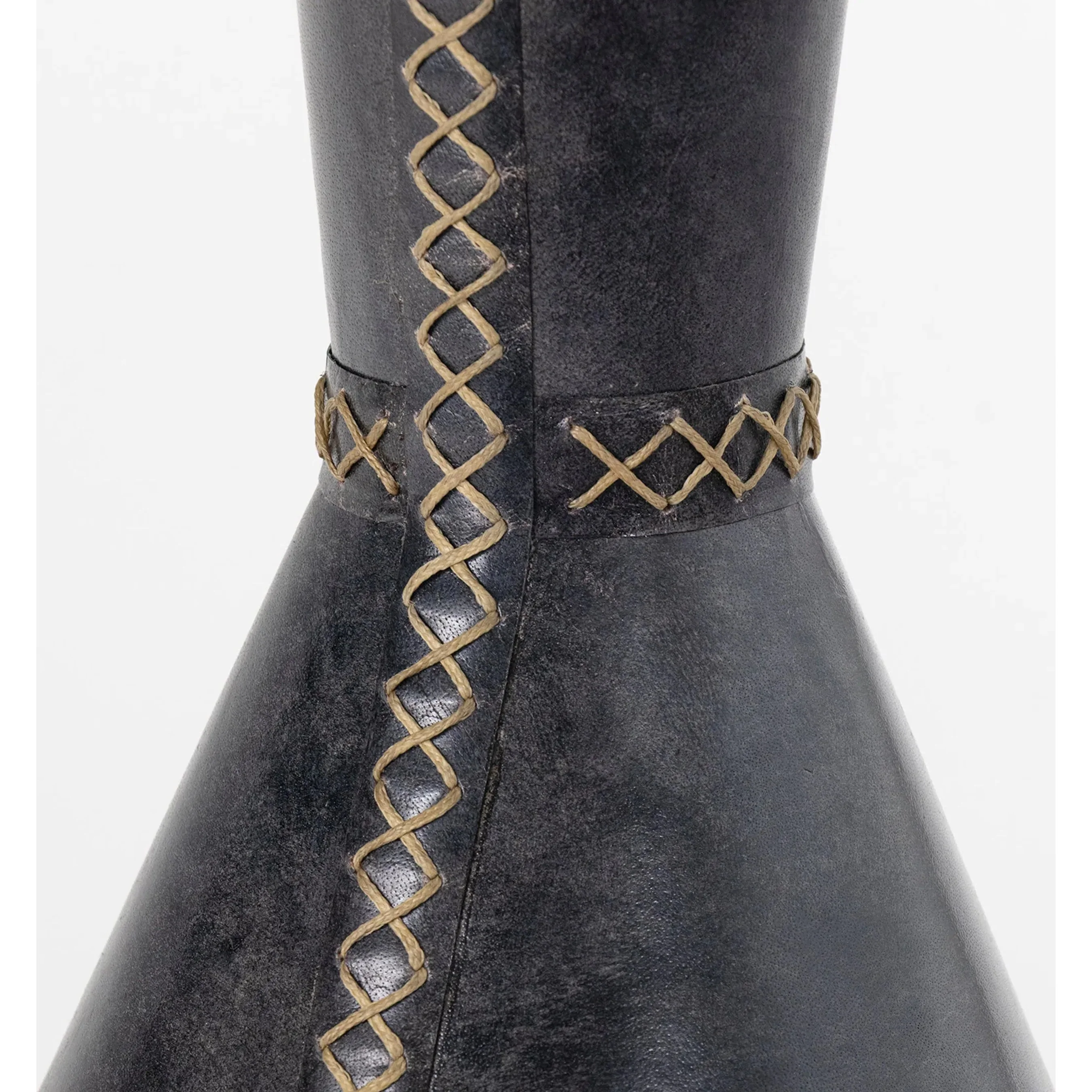 Gabe Leather Accent Table - Image 5