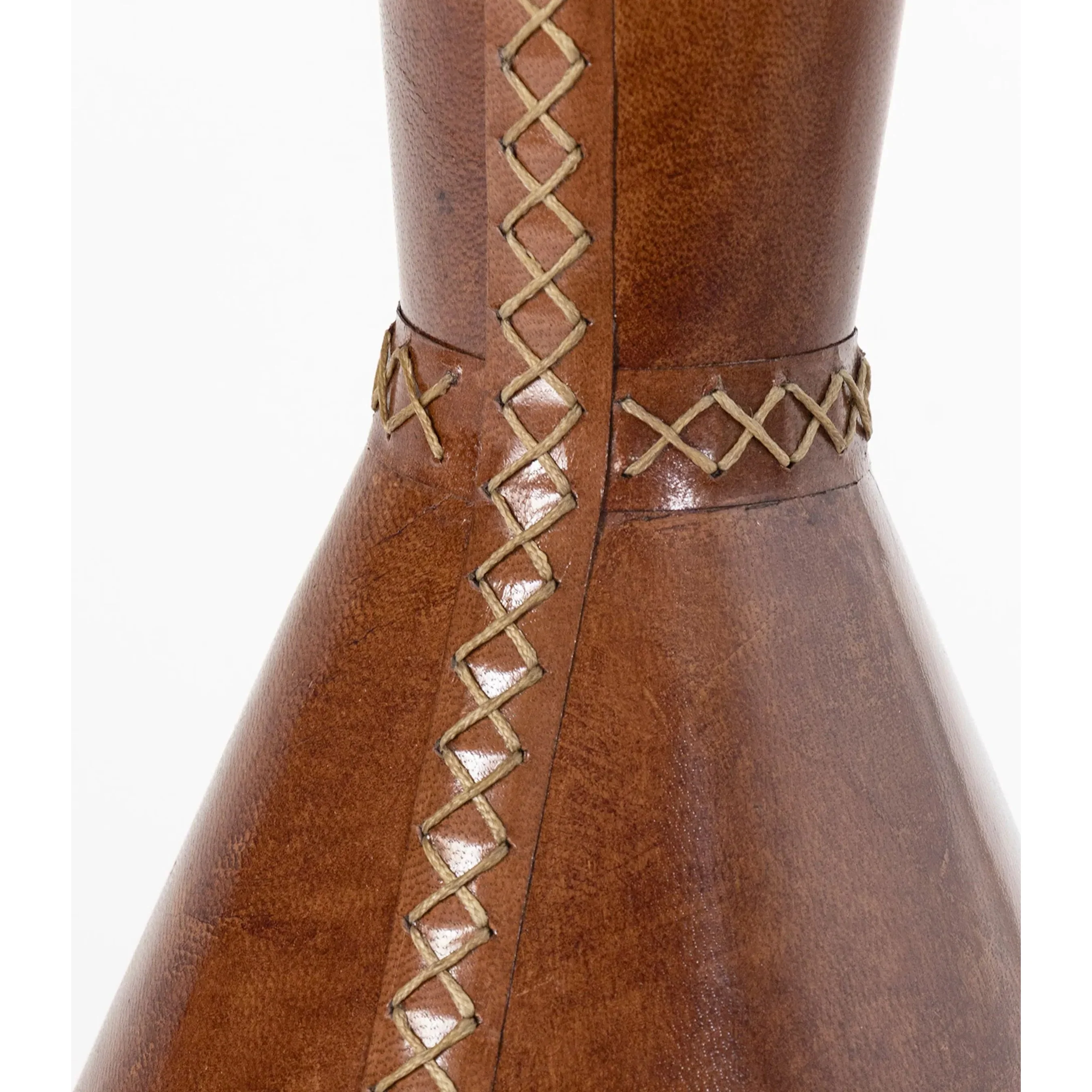 Gabe Leather Accent Table - Image 8
