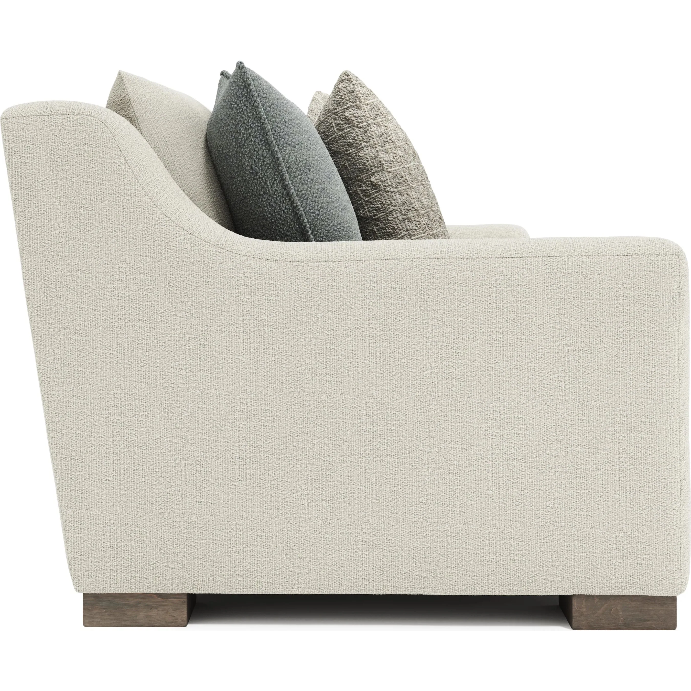 Gabi Boucle Fabric Sofa - Image 3