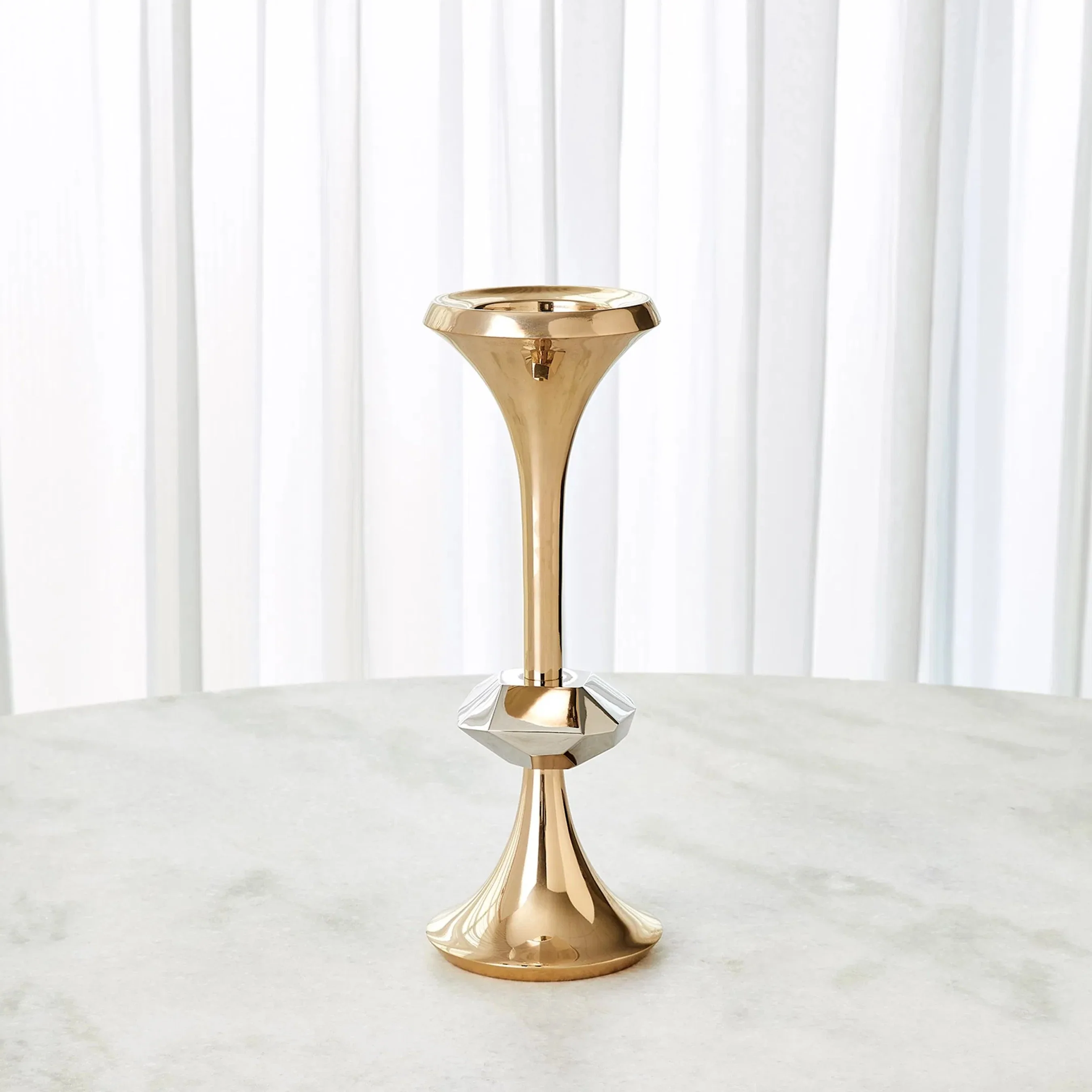 Gabriel Brass Candle Holder - Image 4