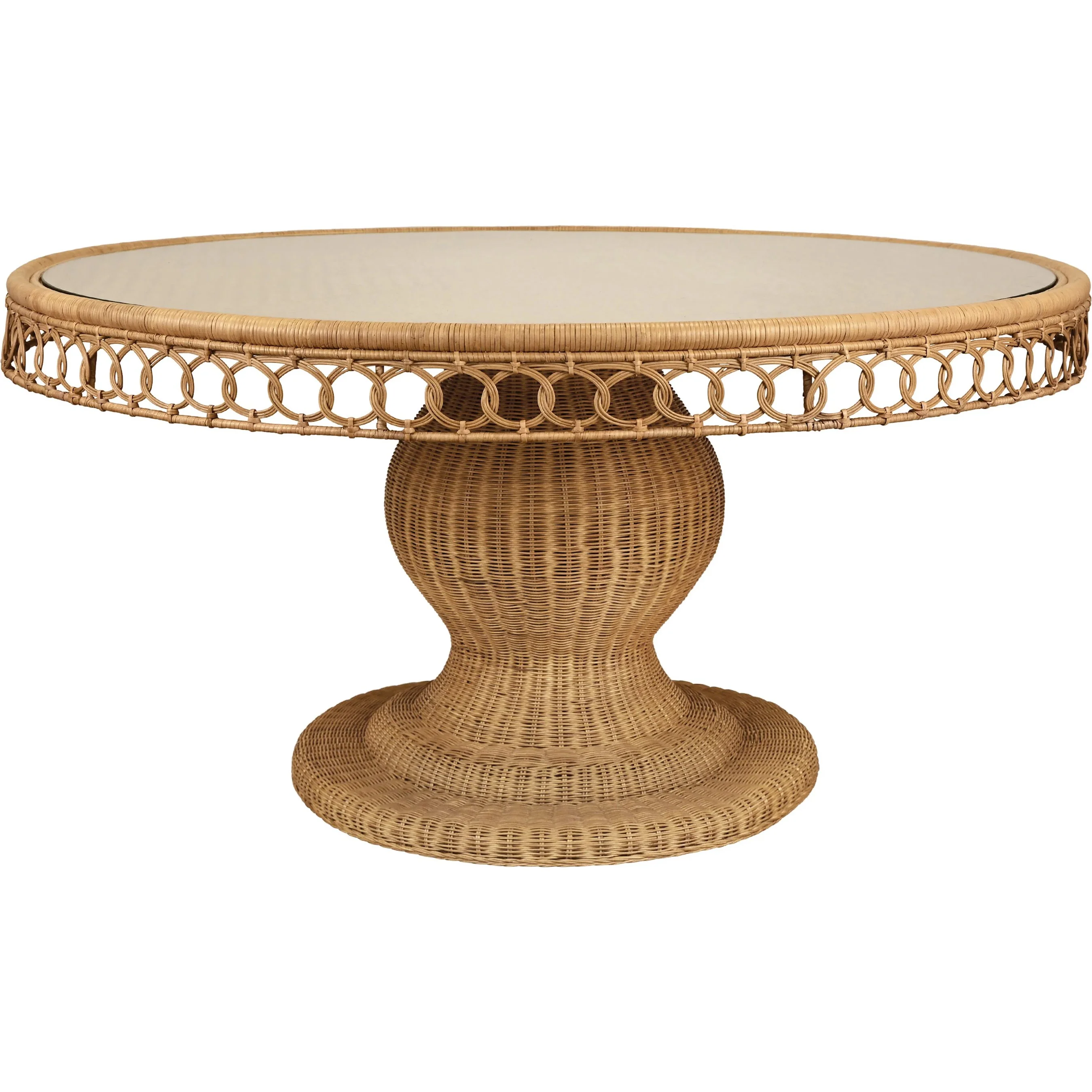 Gabrielle Round Diameter Pedestal Dining Table - Image 2