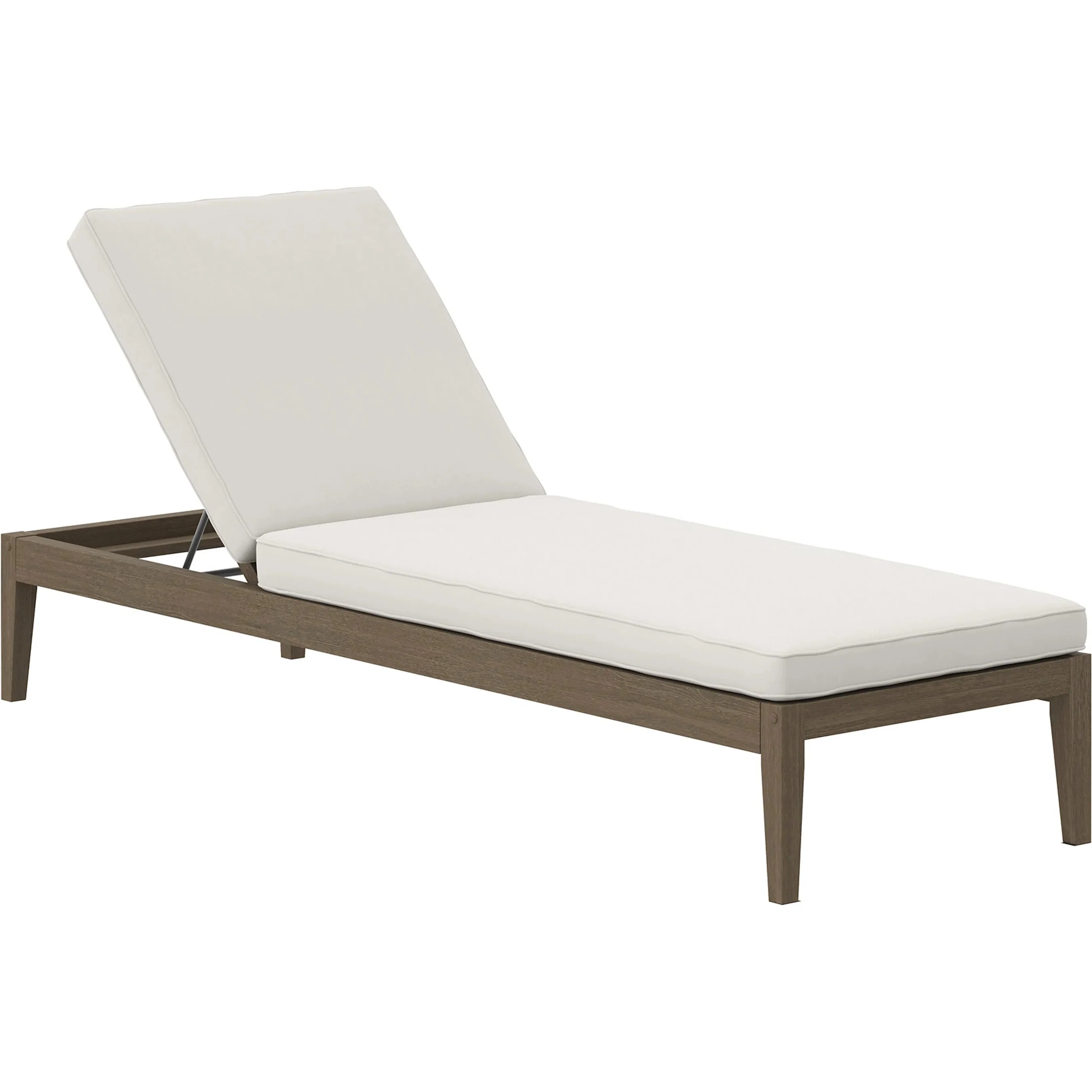 Galt Teak Chaise Lounge