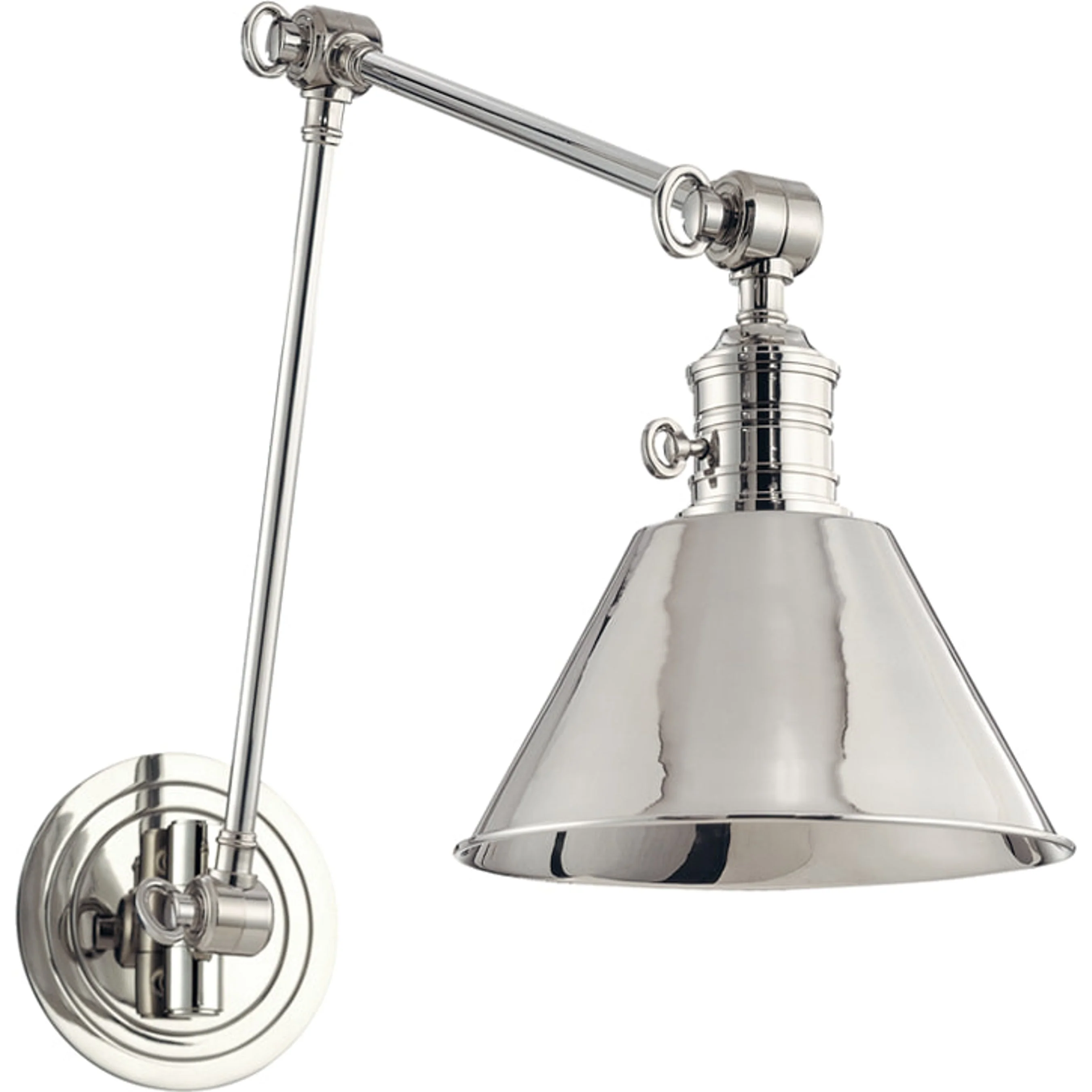 Garden City Swing Arm Wall Sconce