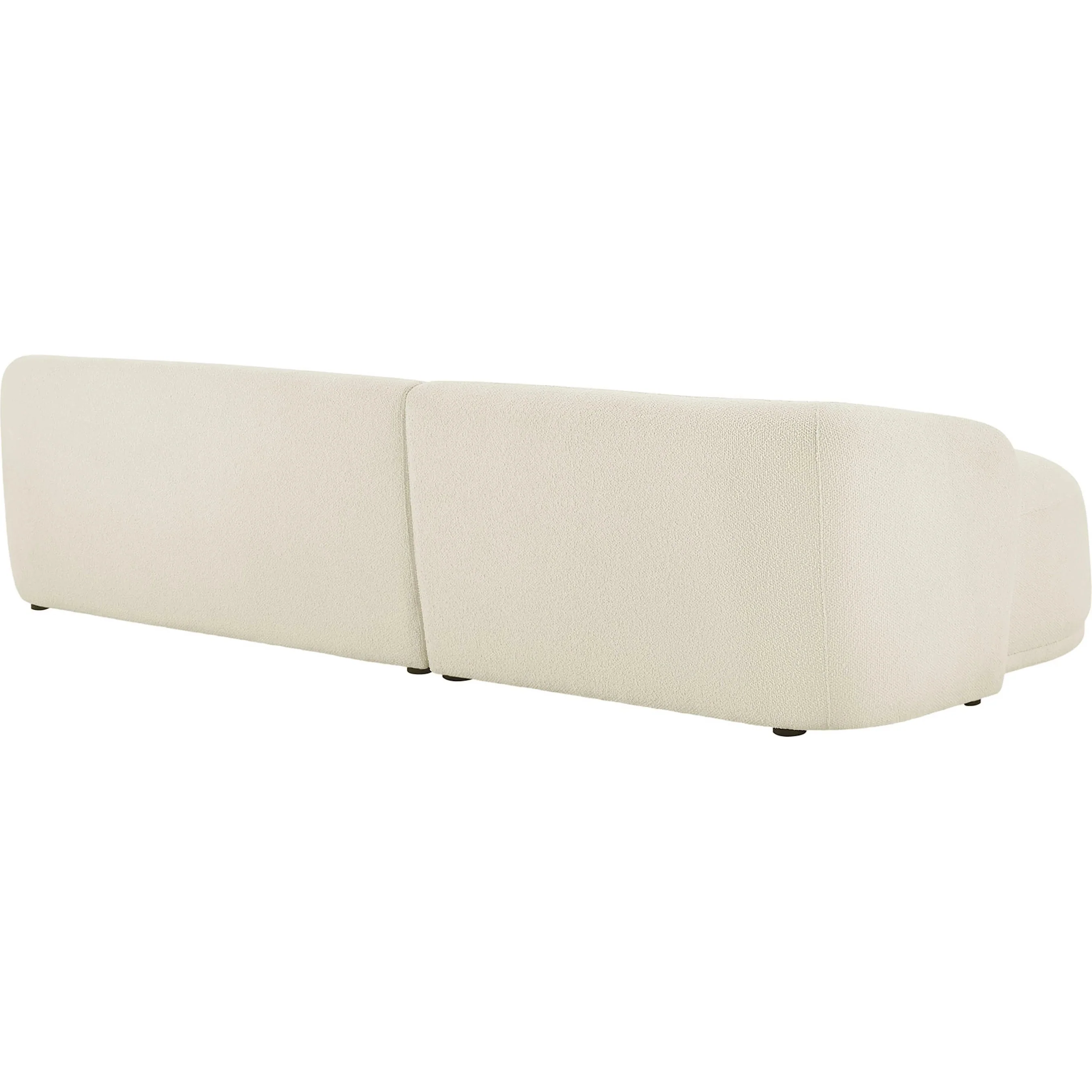 Gardner 2 Piece Boucle Modular Sofa with Chaise - Image 5